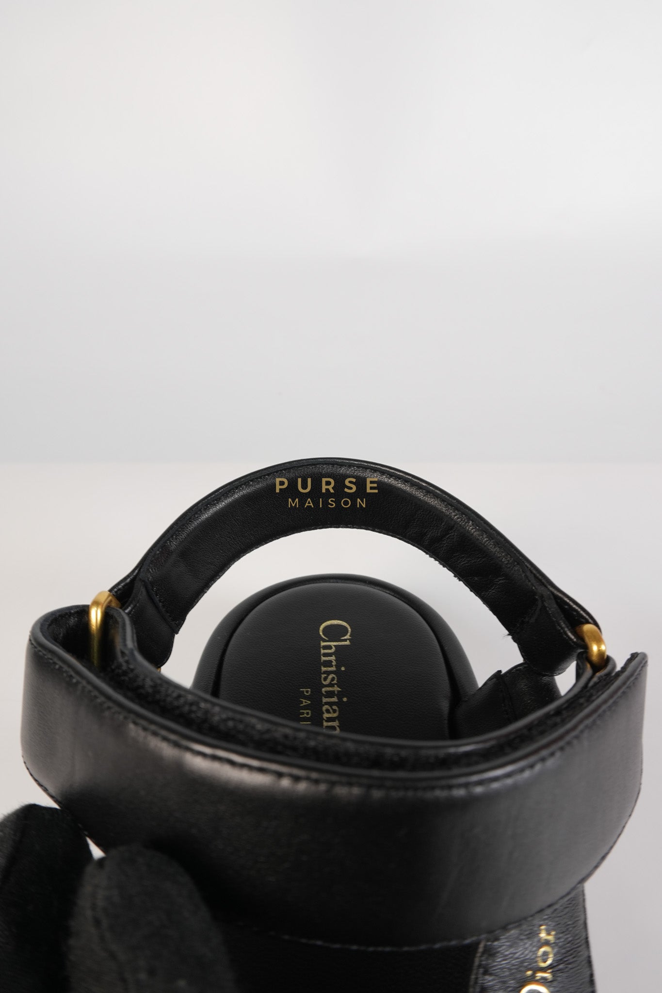 D Wave Sandals in Black Size 37 EU (23.5cm) | Purse Maison Luxury Bags Shop