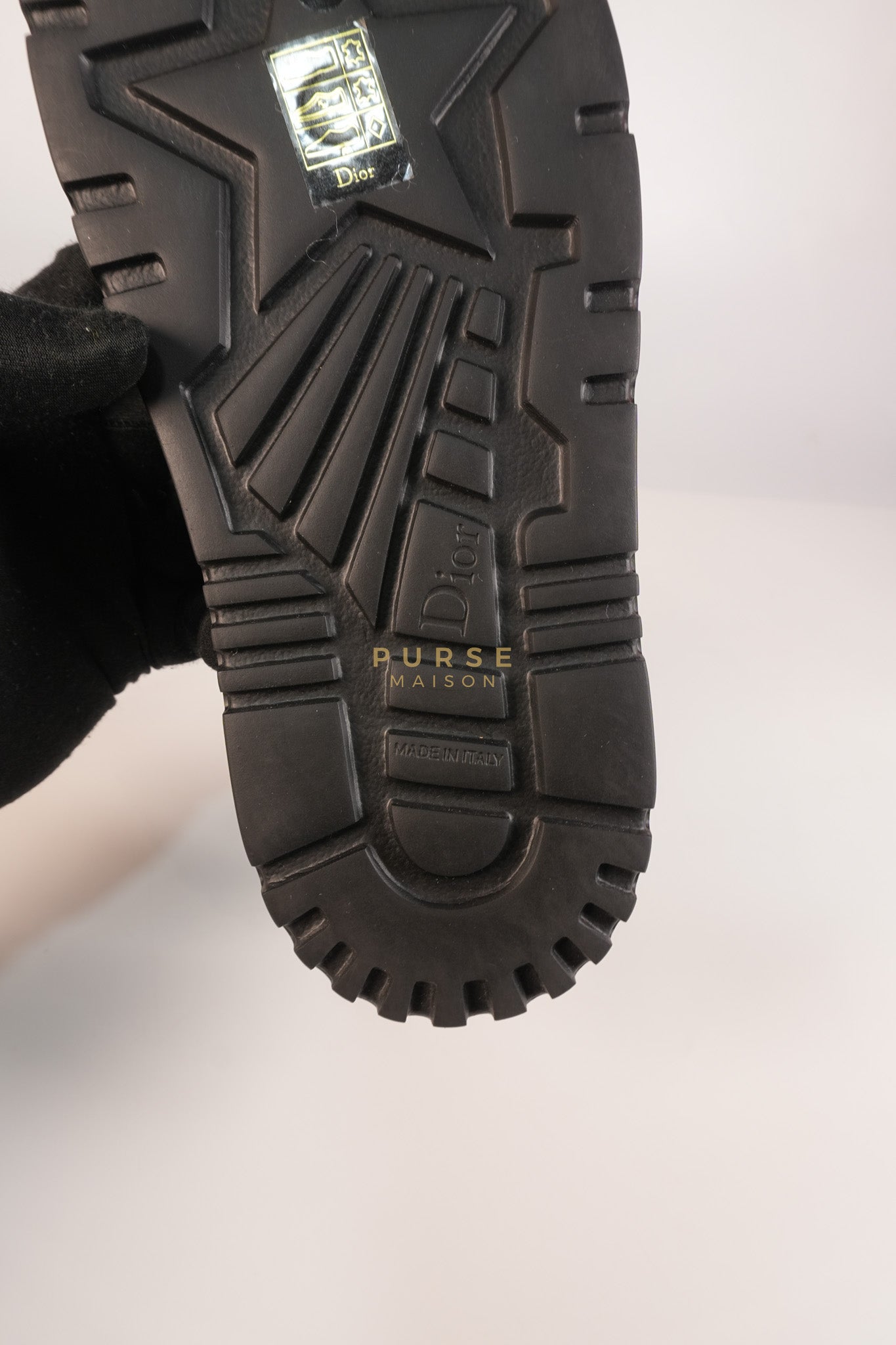 D Wave Sandals in Black Size 37 EU (23.5cm) | Purse Maison Luxury Bags Shop