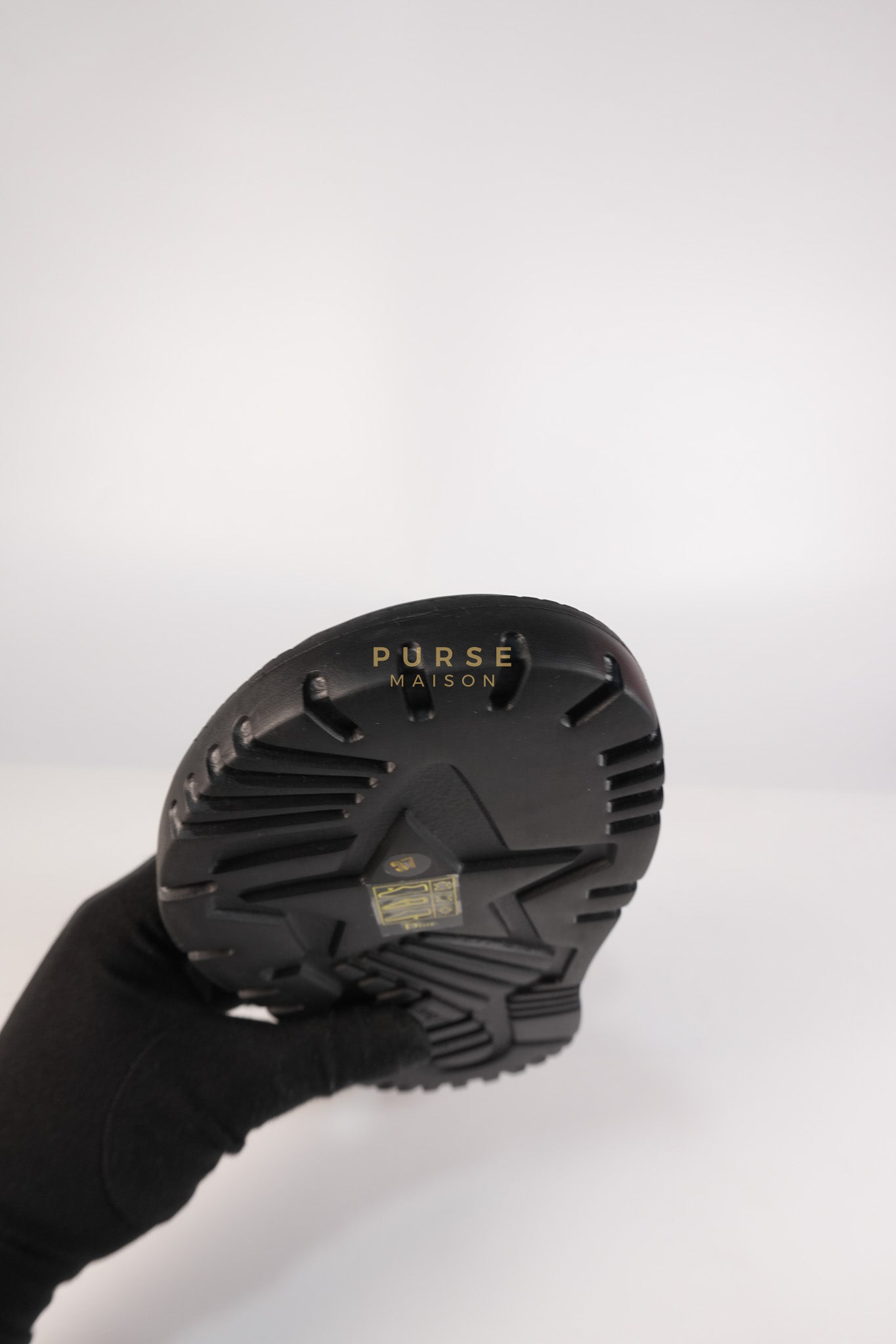 D Wave Sandals in Black Size 37 EU (23.5cm) | Purse Maison Luxury Bags Shop