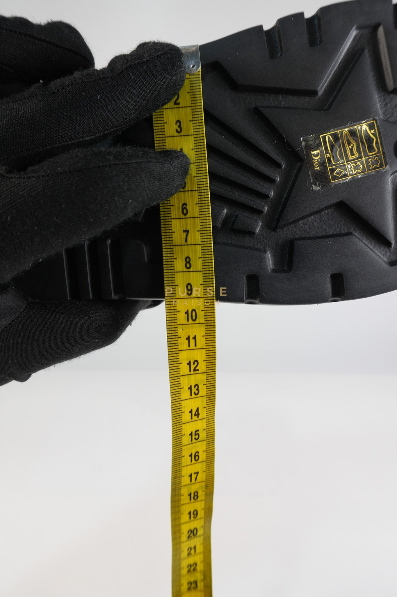 D Wave Sandals in Black Size 37 EU (23.5cm) | Purse Maison Luxury Bags Shop