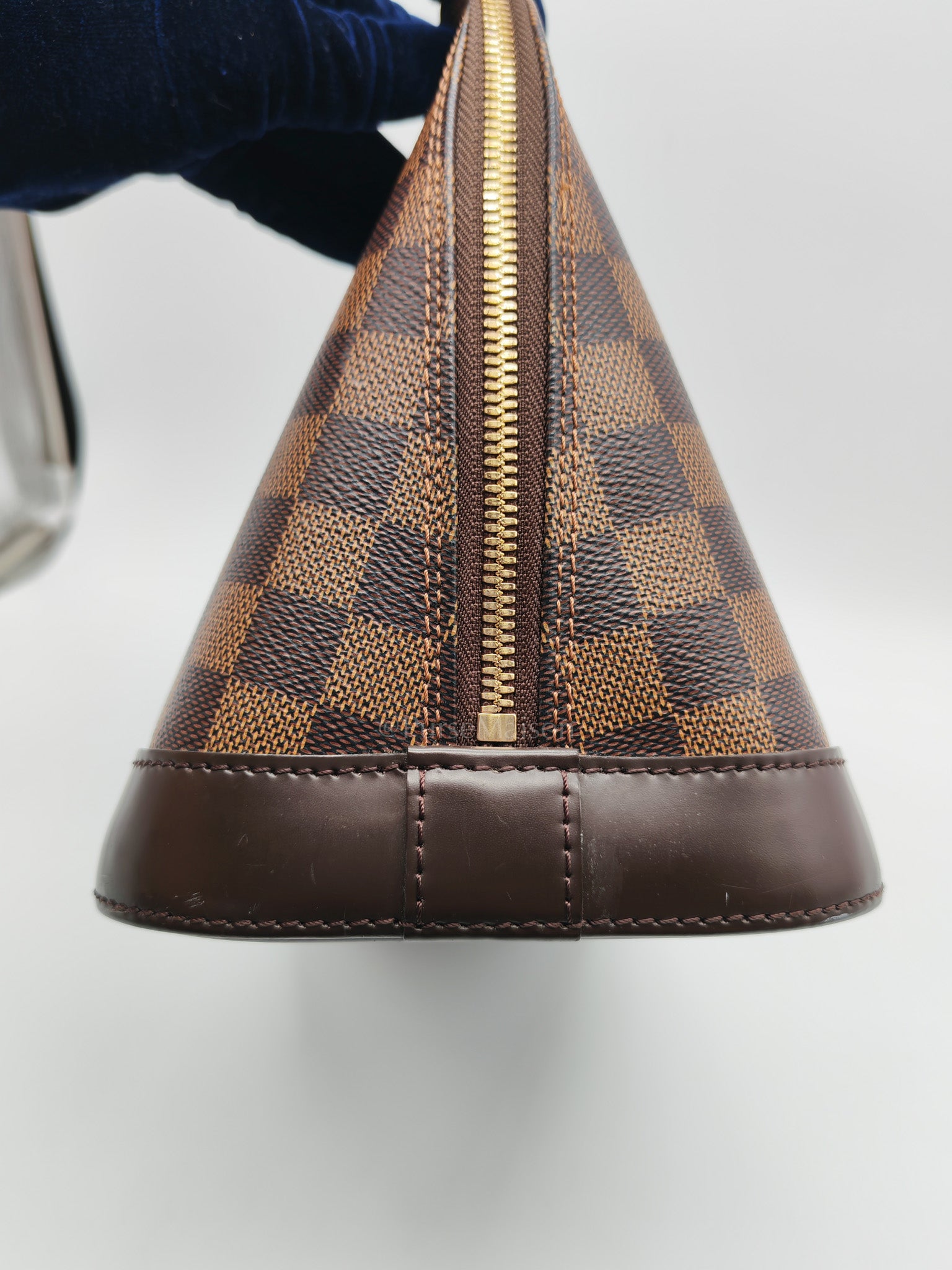 Alma PM in Damier Ebene Canvas Handbag (Date Code: AR1168)