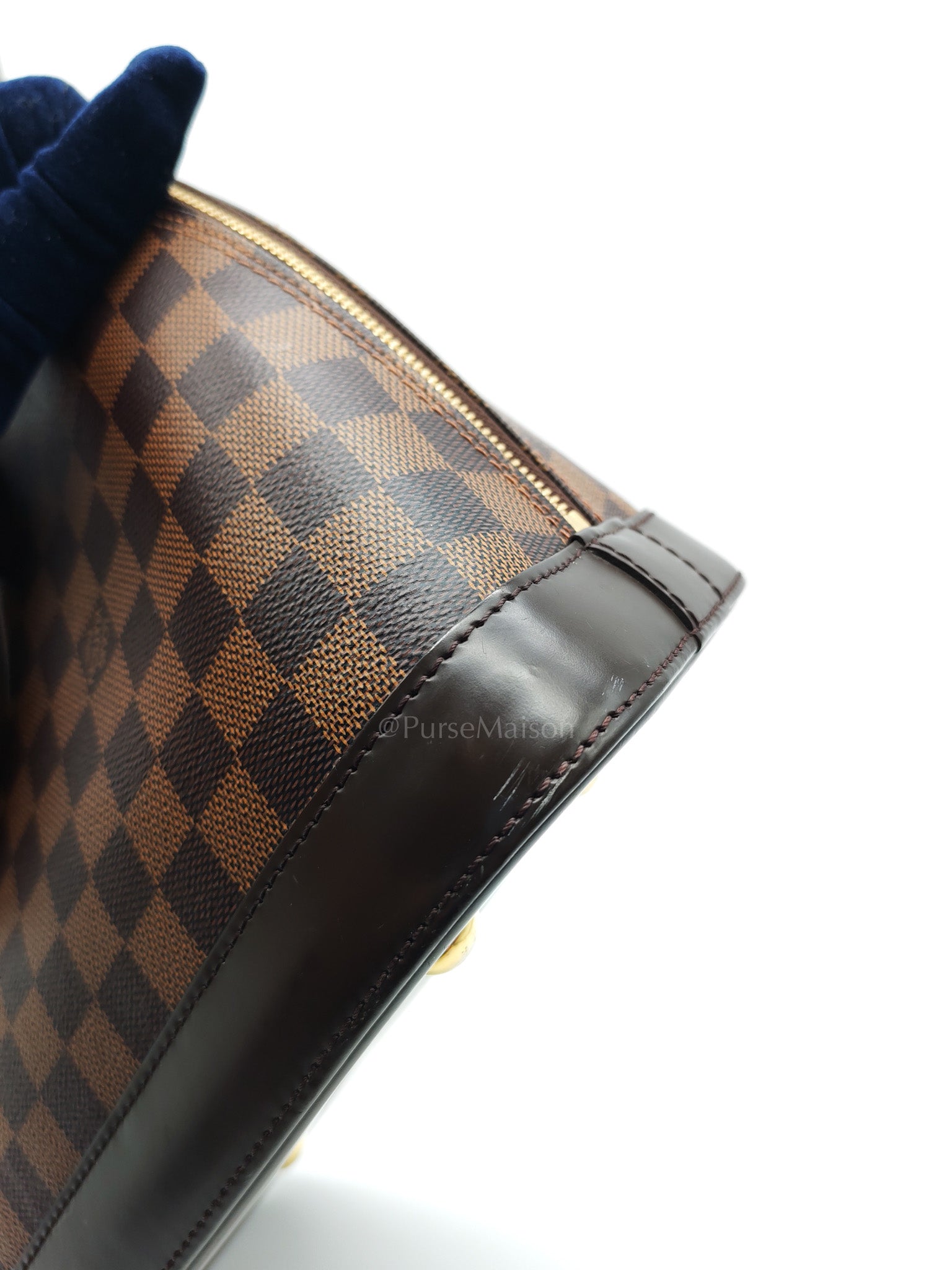 Alma PM in Damier Ebene Canvas Handbag (Date Code: AR1168)