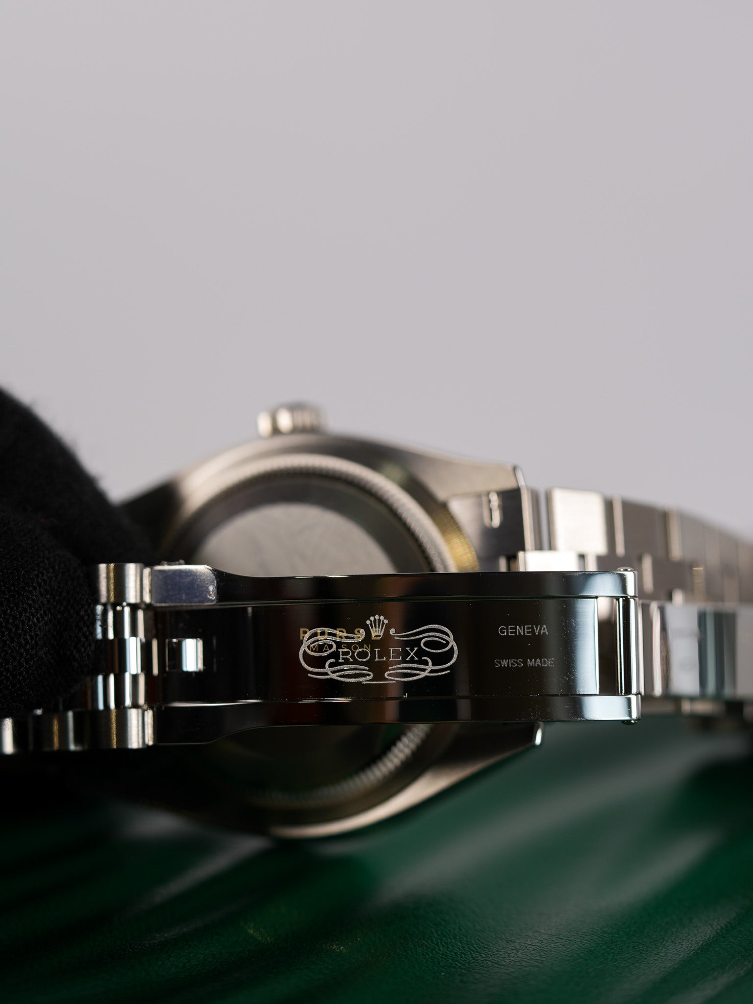 Datejust 36cm Oyster Perpetual with Diamond Bezel Silver Stainless Steel (Reference Number 126284) | Purse Maison Luxury Bags Shop