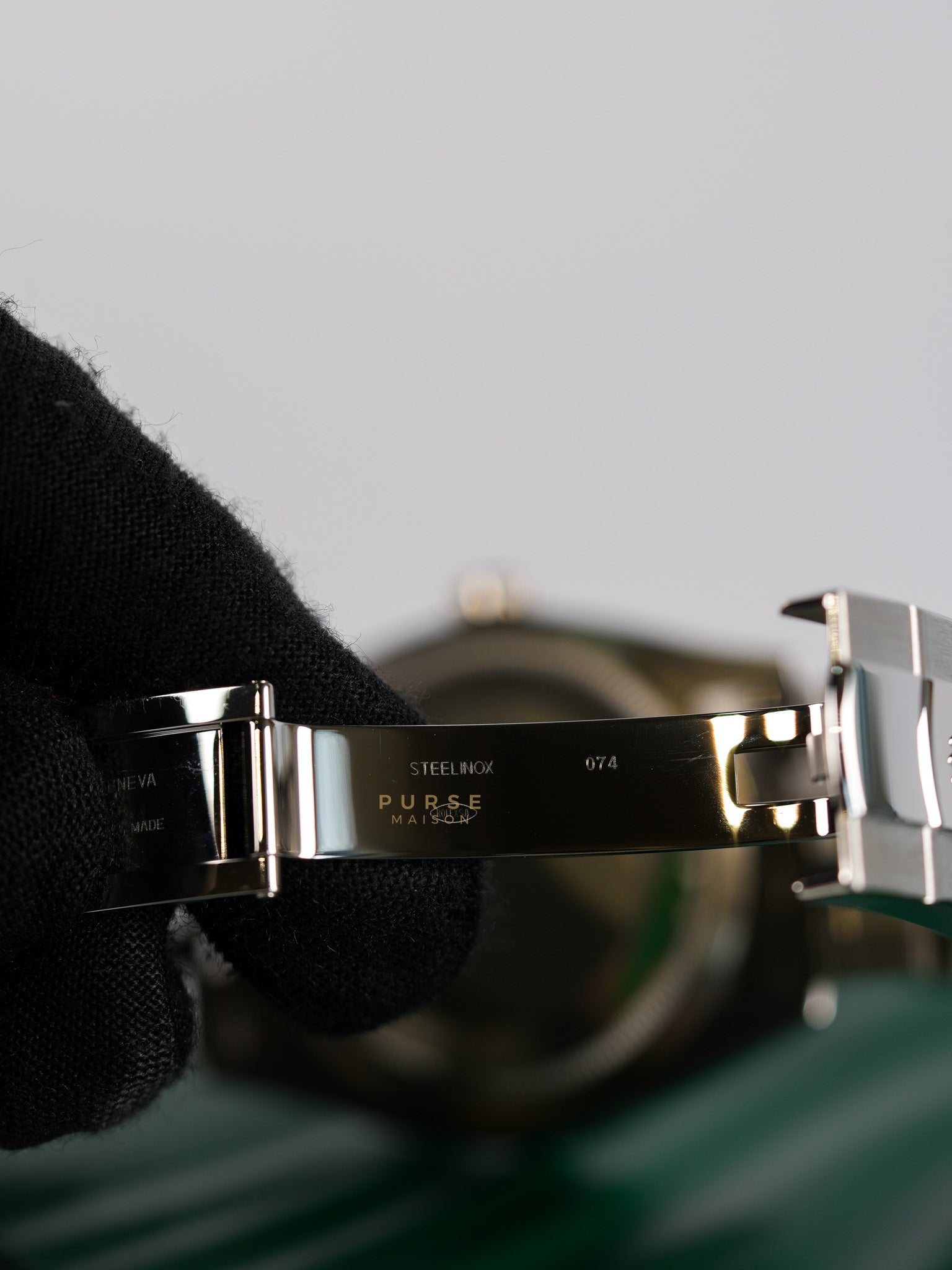 Datejust 36cm Oyster Perpetual with Diamond Bezel Silver Stainless Steel (Reference Number 126284) | Purse Maison Luxury Bags Shop