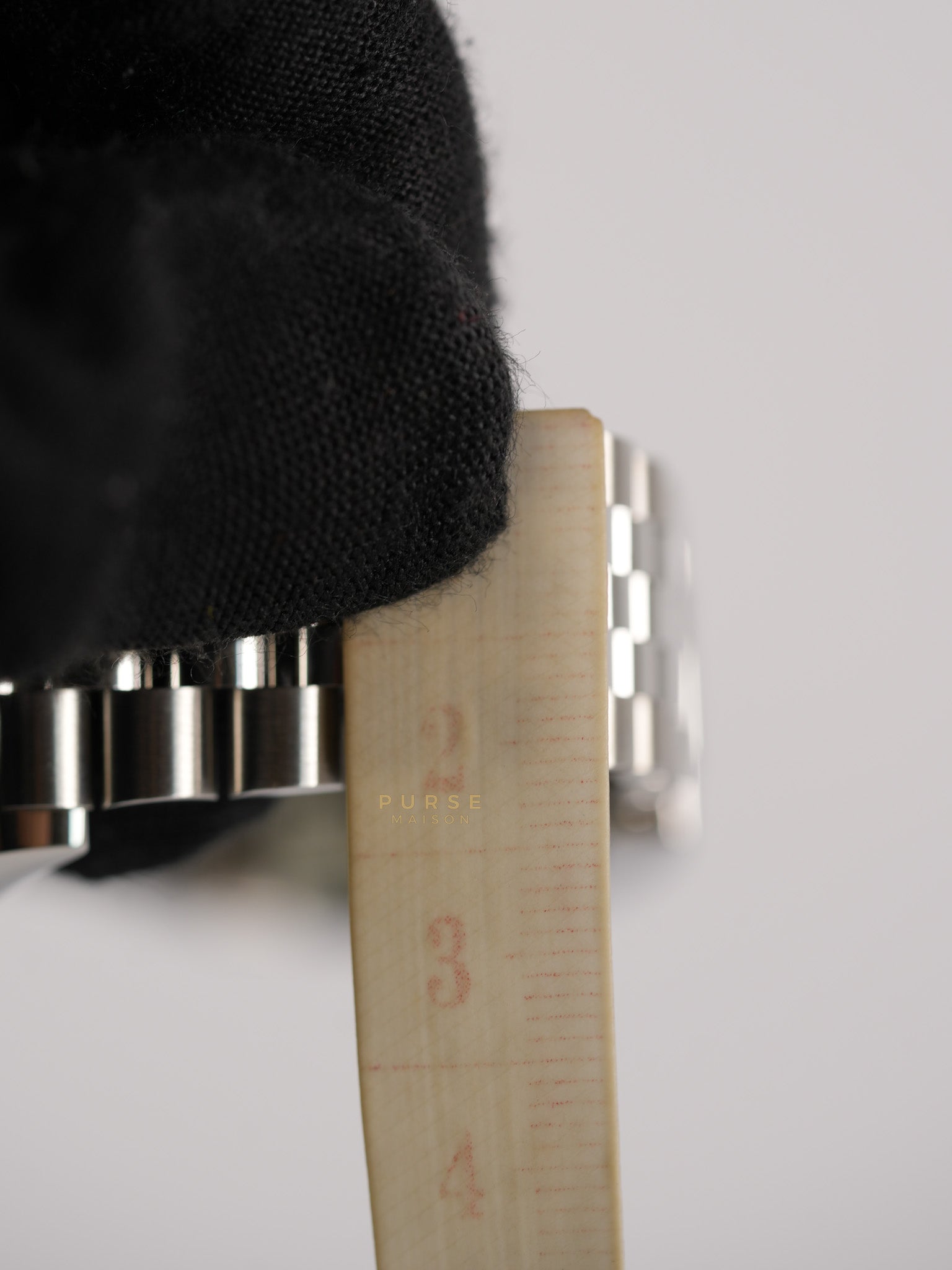 Datejust 36cm Oyster Perpetual with Diamond Bezel Silver Stainless Steel (Reference Number 126284) | Purse Maison Luxury Bags Shop