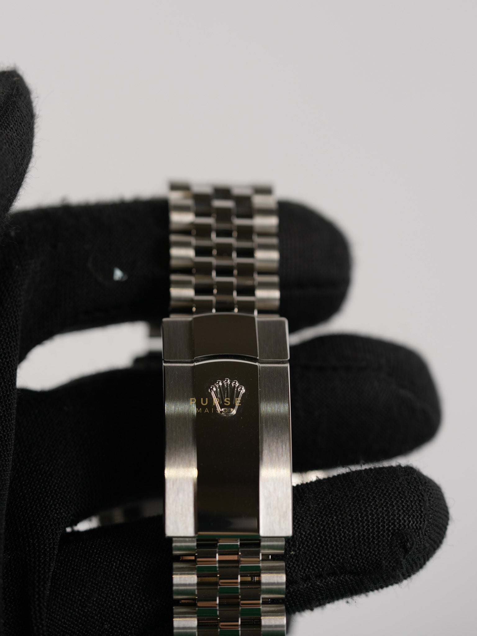 Datejust 36cm Oyster Perpetual with Diamond Bezel Silver Stainless Steel (Reference Number 126284) | Purse Maison Luxury Bags Shop