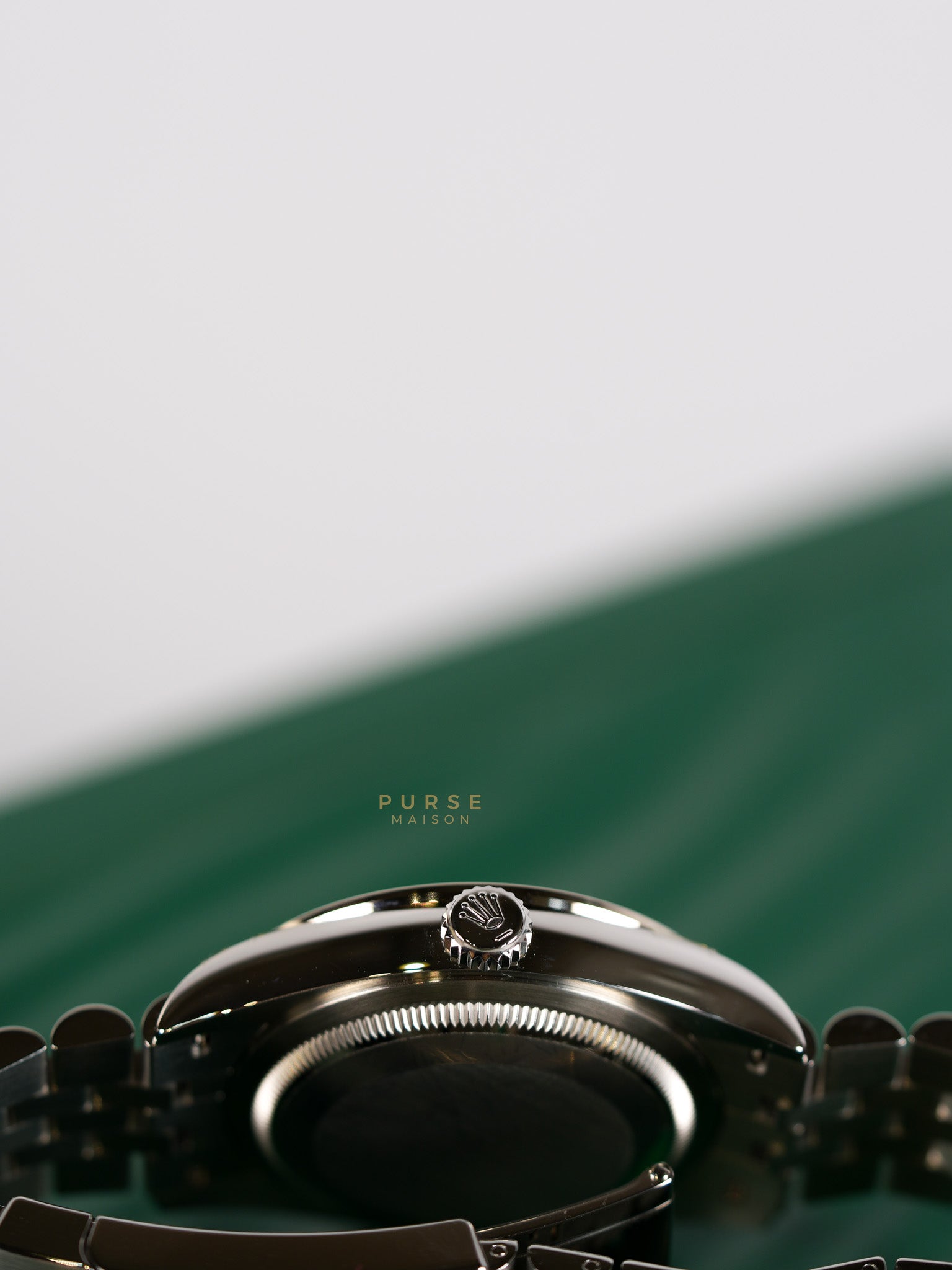 Datejust 36cm Oyster Perpetual with Diamond Bezel Silver Stainless Steel (Reference Number 126284) | Purse Maison Luxury Bags Shop