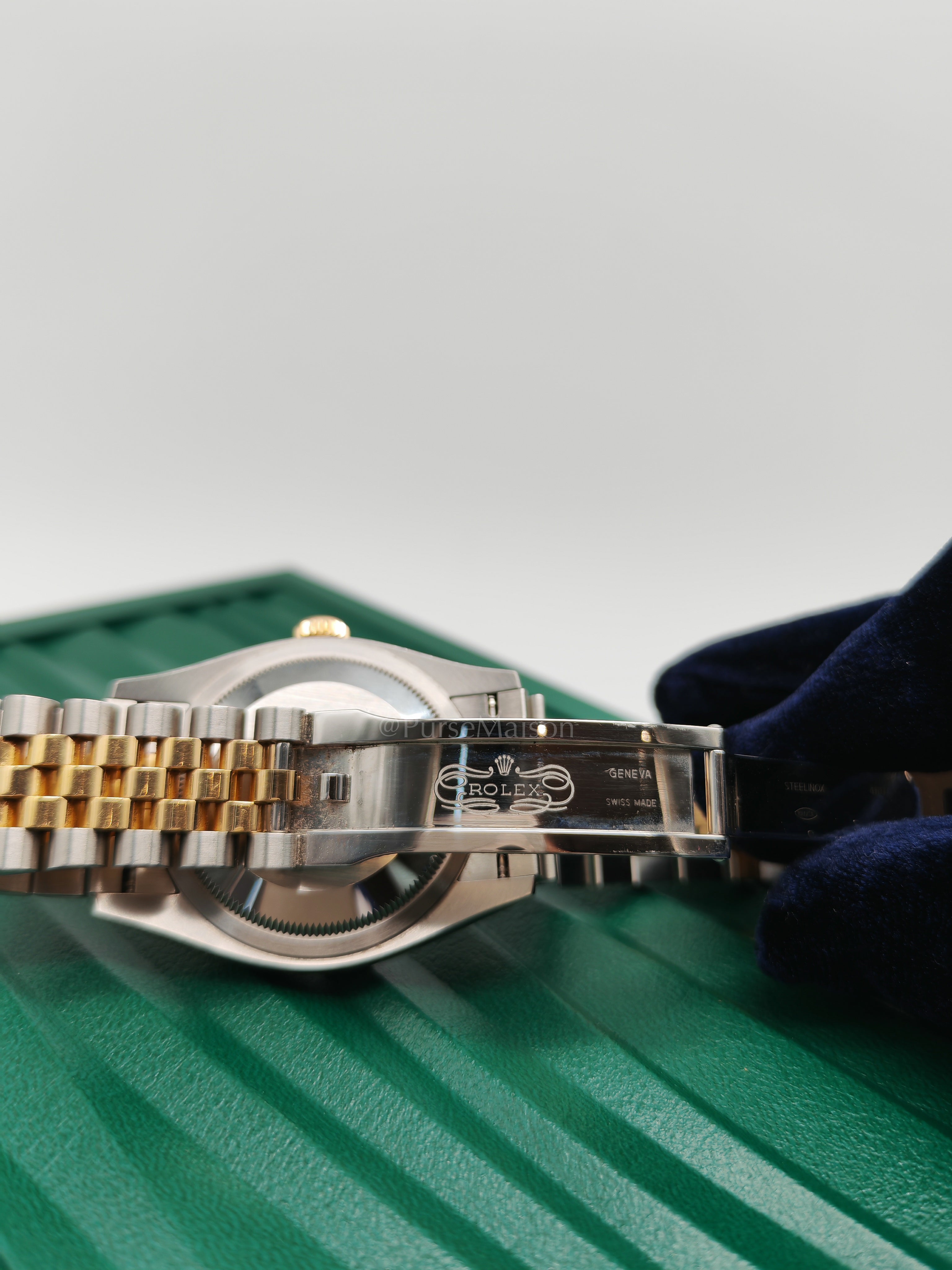 Datejust 36mm Reference 126233 Oyster Steel Yellow Gold Two Tone and Champagne Dial Jubilee Bracelet | Purse Maison Luxury Bags Shop