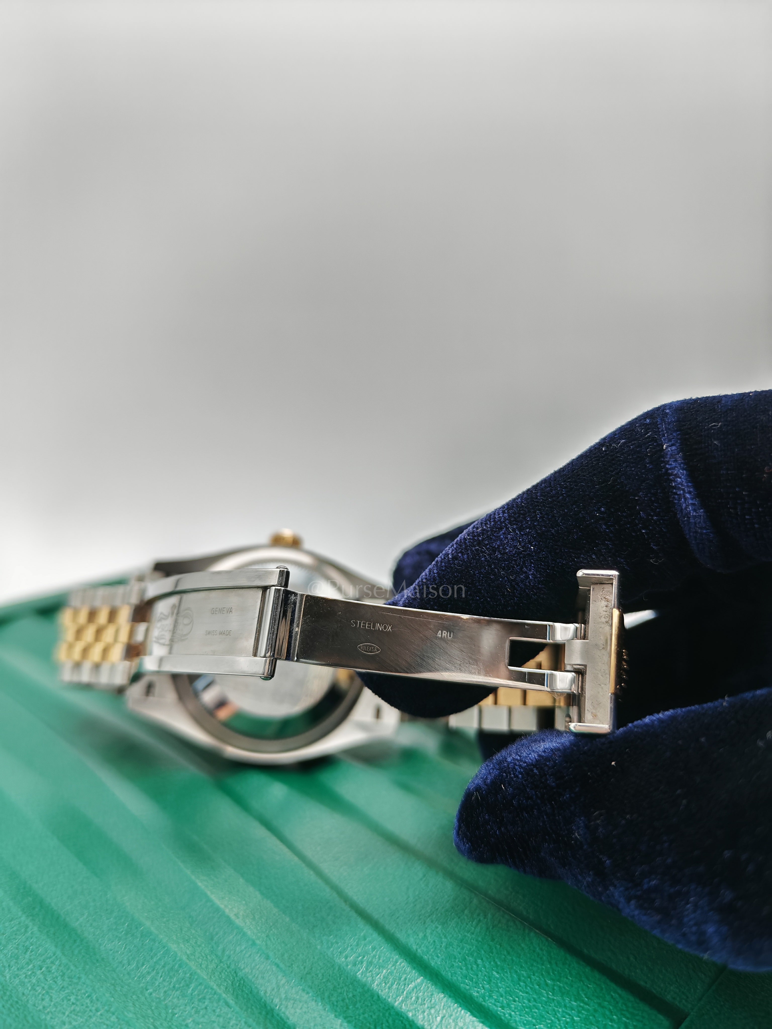 Datejust 36mm Reference 126233 Oyster Steel Yellow Gold Two Tone and Champagne Dial Jubilee Bracelet | Purse Maison Luxury Bags Shop