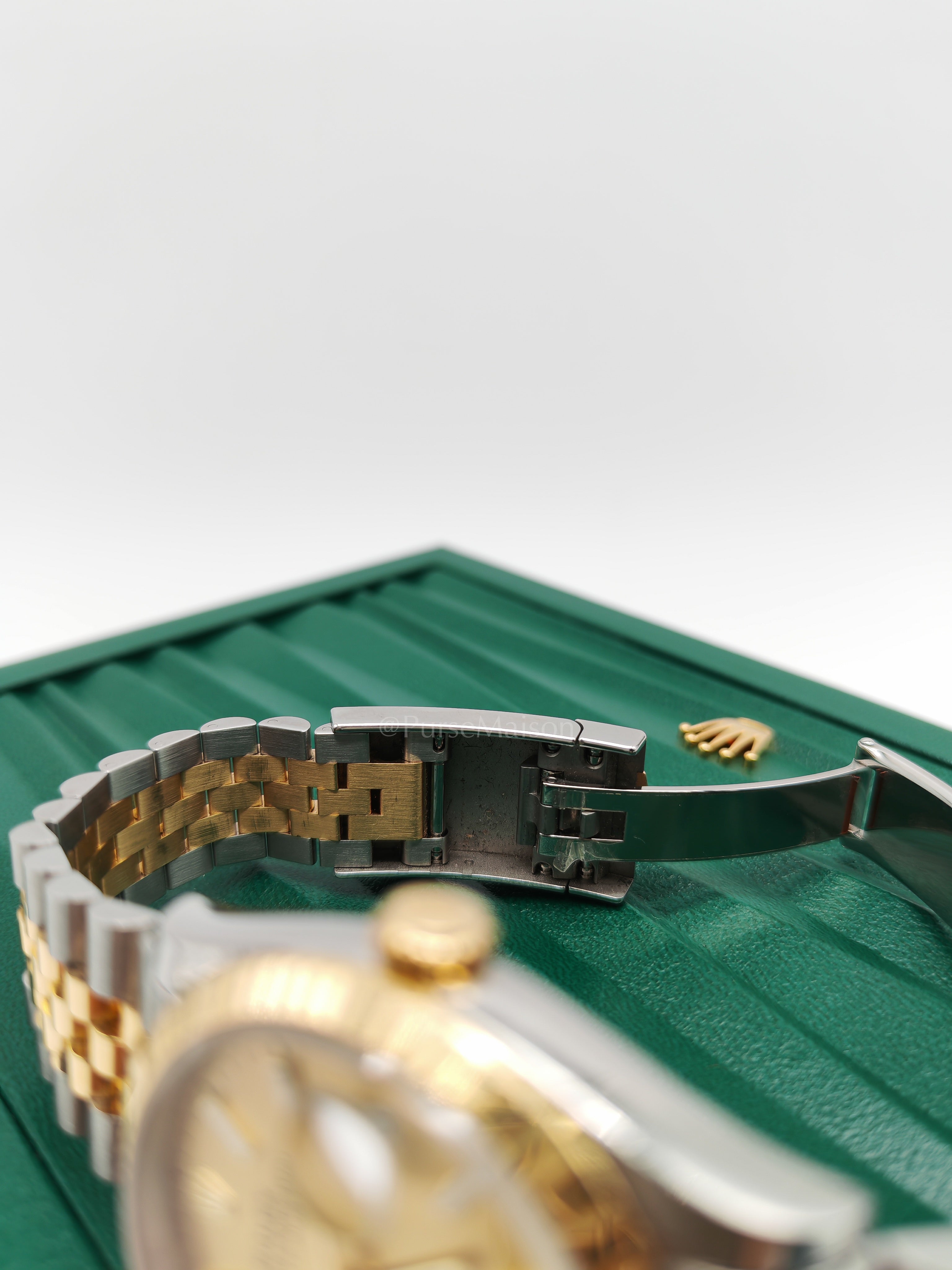 Datejust 36mm Reference 126233 Oyster Steel Yellow Gold Two Tone and Champagne Dial Jubilee Bracelet | Purse Maison Luxury Bags Shop