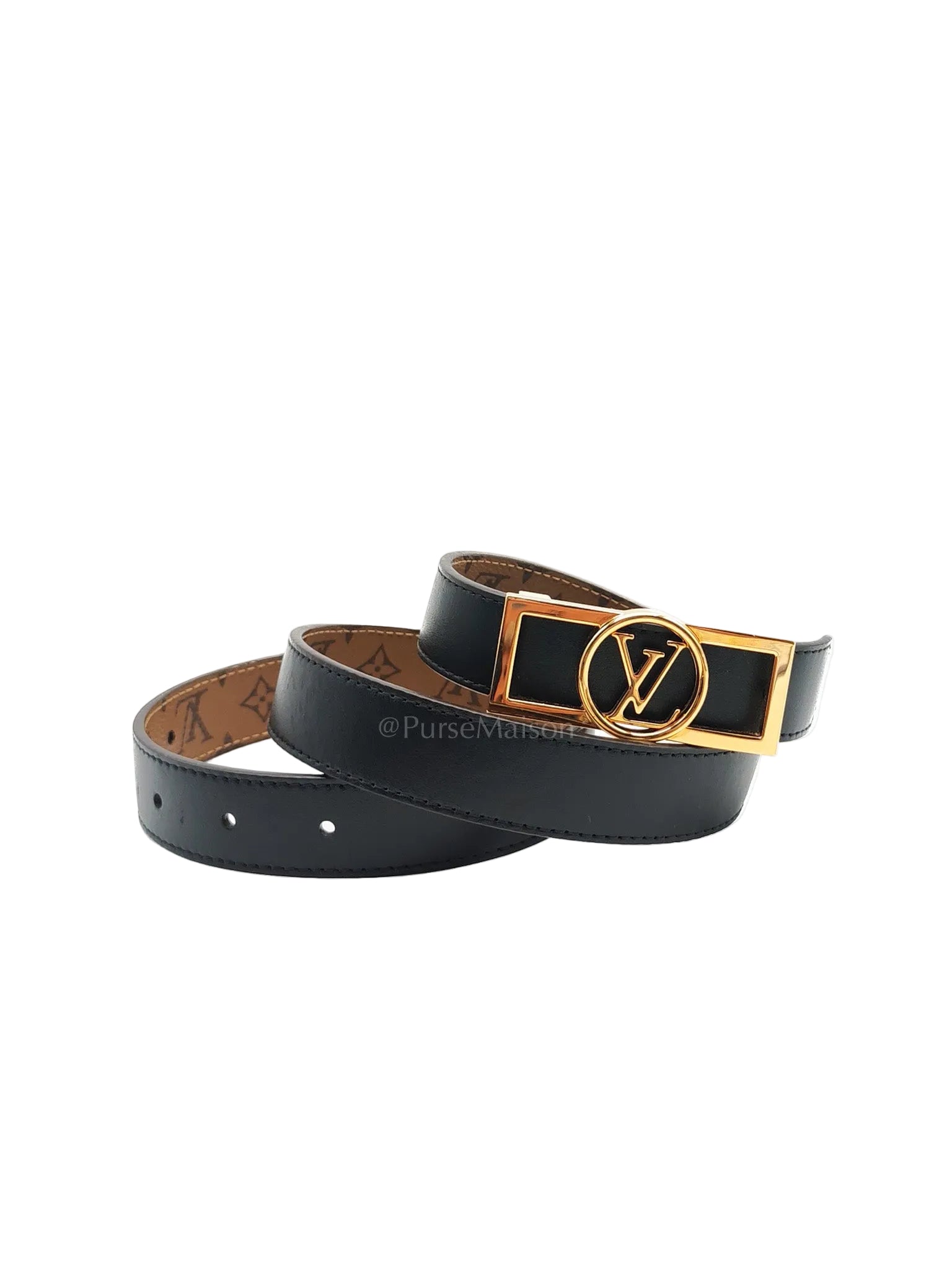 Dauphine 25mm Reversible Belt Size 70/28 | Purse Maison Luxury Bags Shop