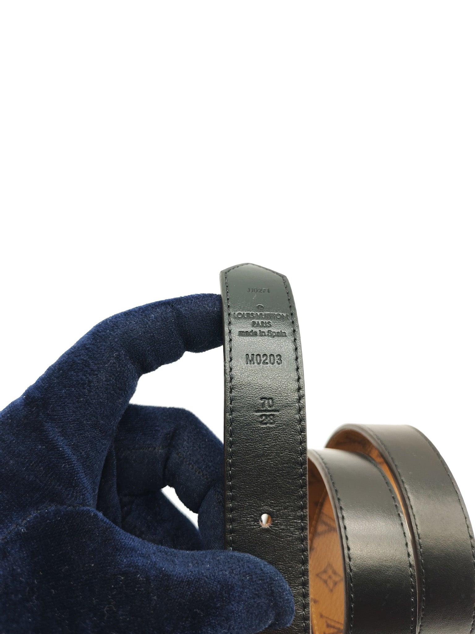 Dauphine 25mm Reversible Belt Size 70/28 | Purse Maison Luxury Bags Shop