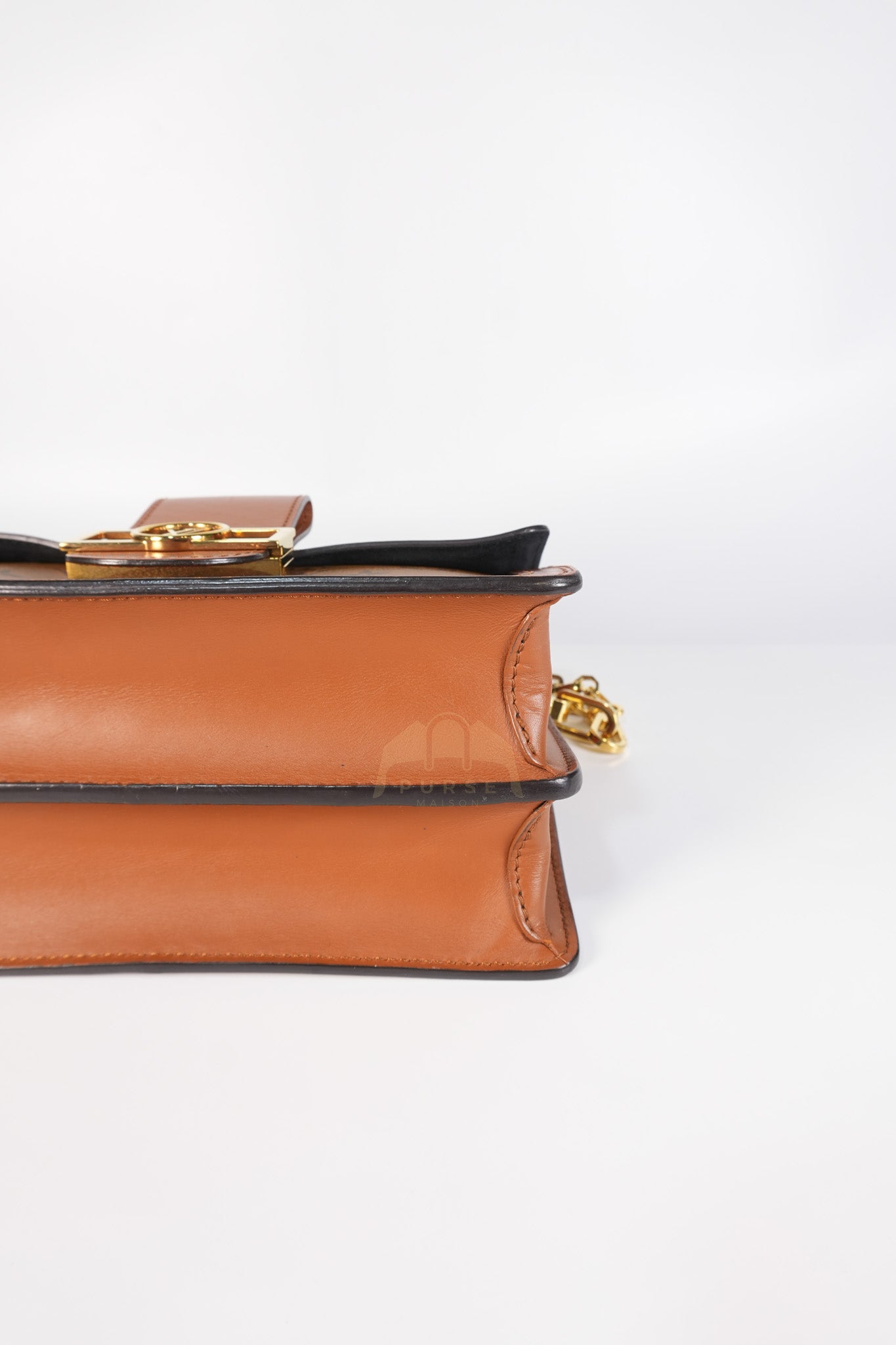 Dauphine MM Shoulder Bag in Reverse Monogram Canvas & Gold Hardware (Date Code: CA4109) | Purse Maison Luxury Bags Shop