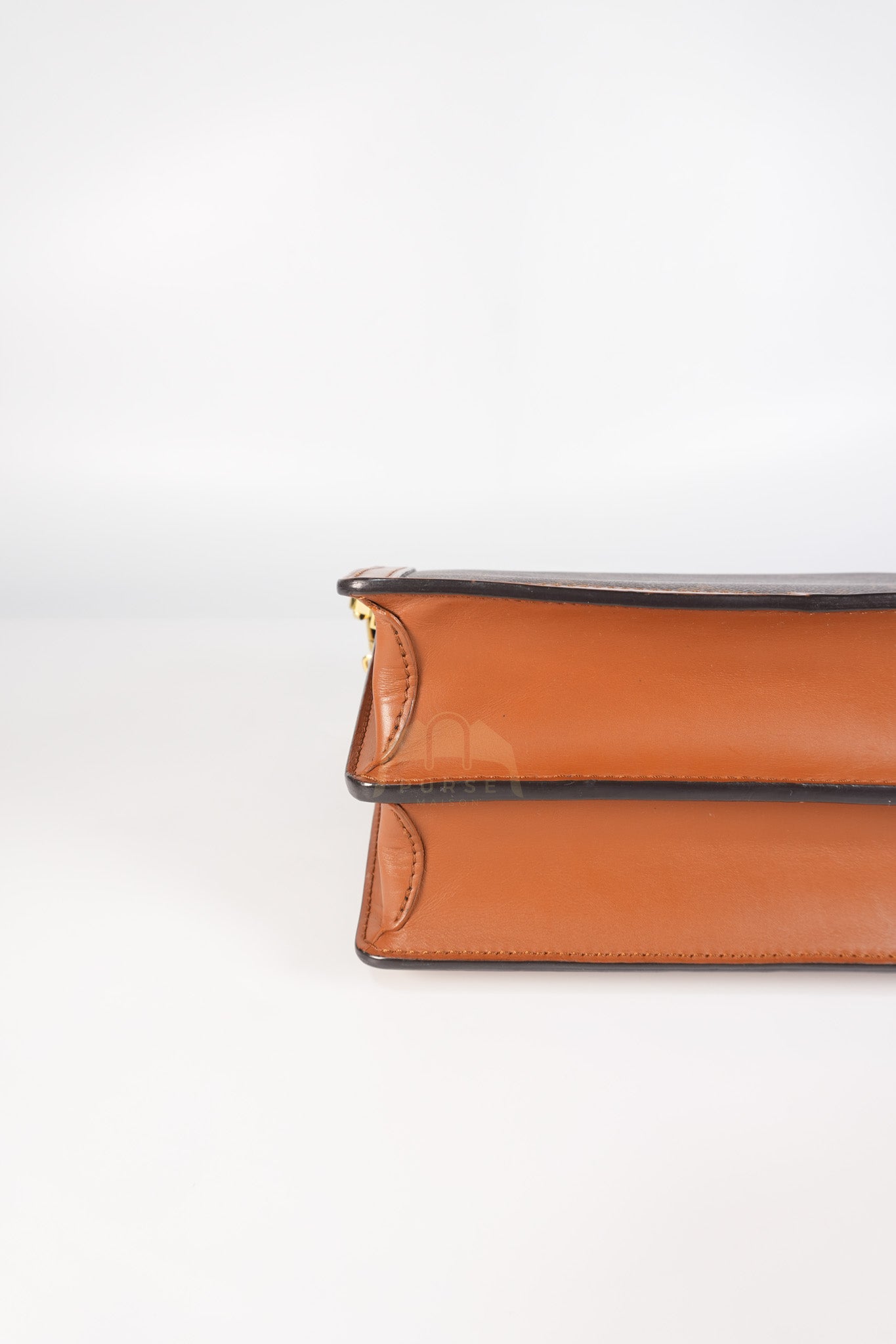 Dauphine MM Shoulder Bag in Reverse Monogram Canvas & Gold Hardware (Date Code: CA4109) | Purse Maison Luxury Bags Shop