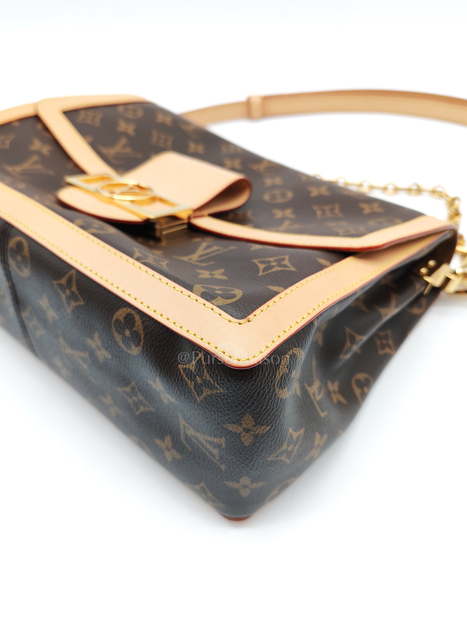 Dauphine Soft GM in Monogram Canvas (Microchip) | Purse Maison Luxury Bags Shop