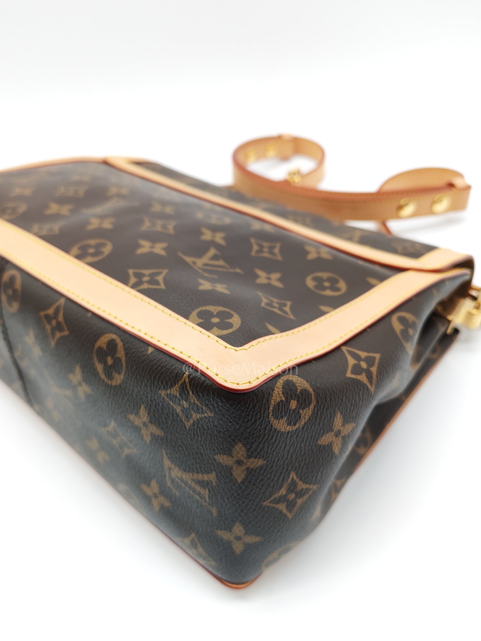 Dauphine Soft GM in Monogram Canvas (Microchip) | Purse Maison Luxury Bags Shop