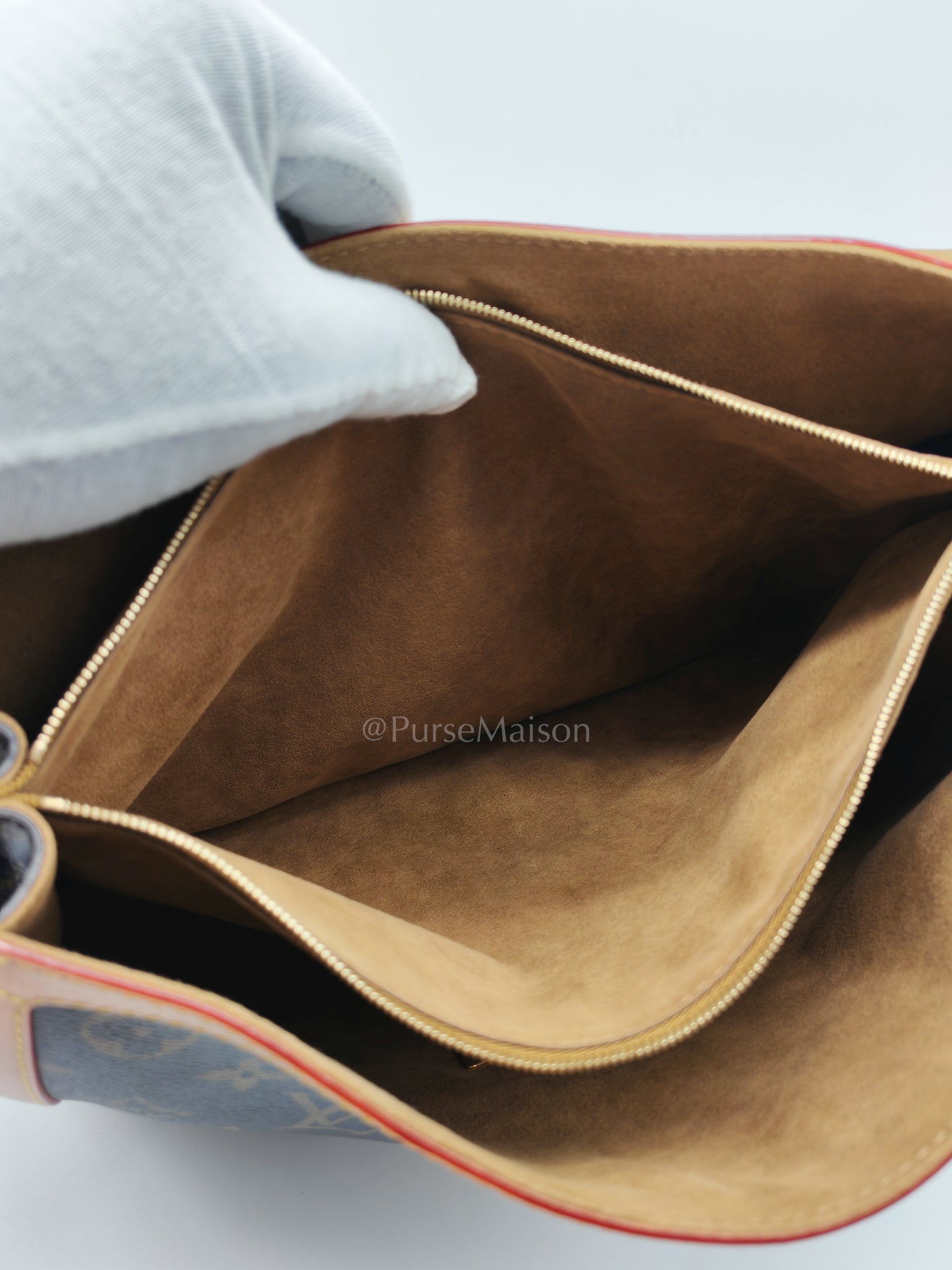 Dauphine Soft GM in Monogram Canvas (Microchip) | Purse Maison Luxury Bags Shop