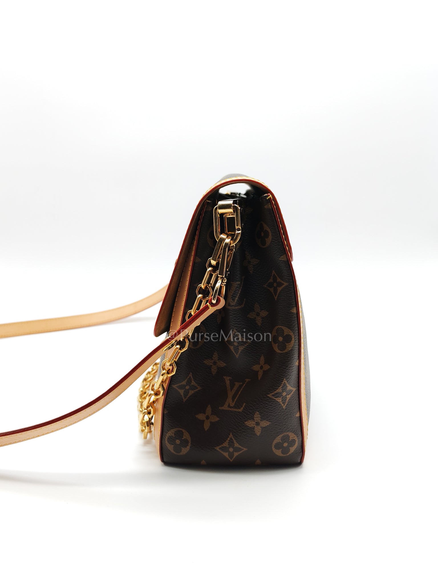 Dauphine Soft GM in Monogram Canvas (Microchip) | Purse Maison Luxury Bags Shop