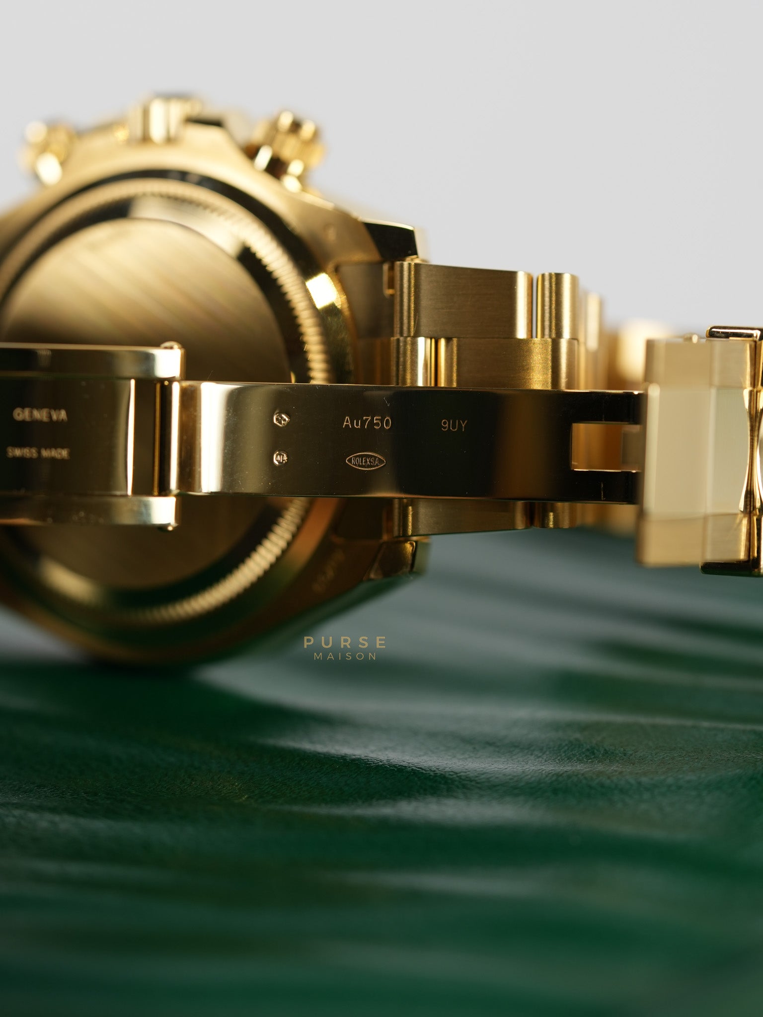 Daytona 40mm Full Gold Stainless Strap (Reference Number 126508) | Purse Maison Luxury Bags Shop