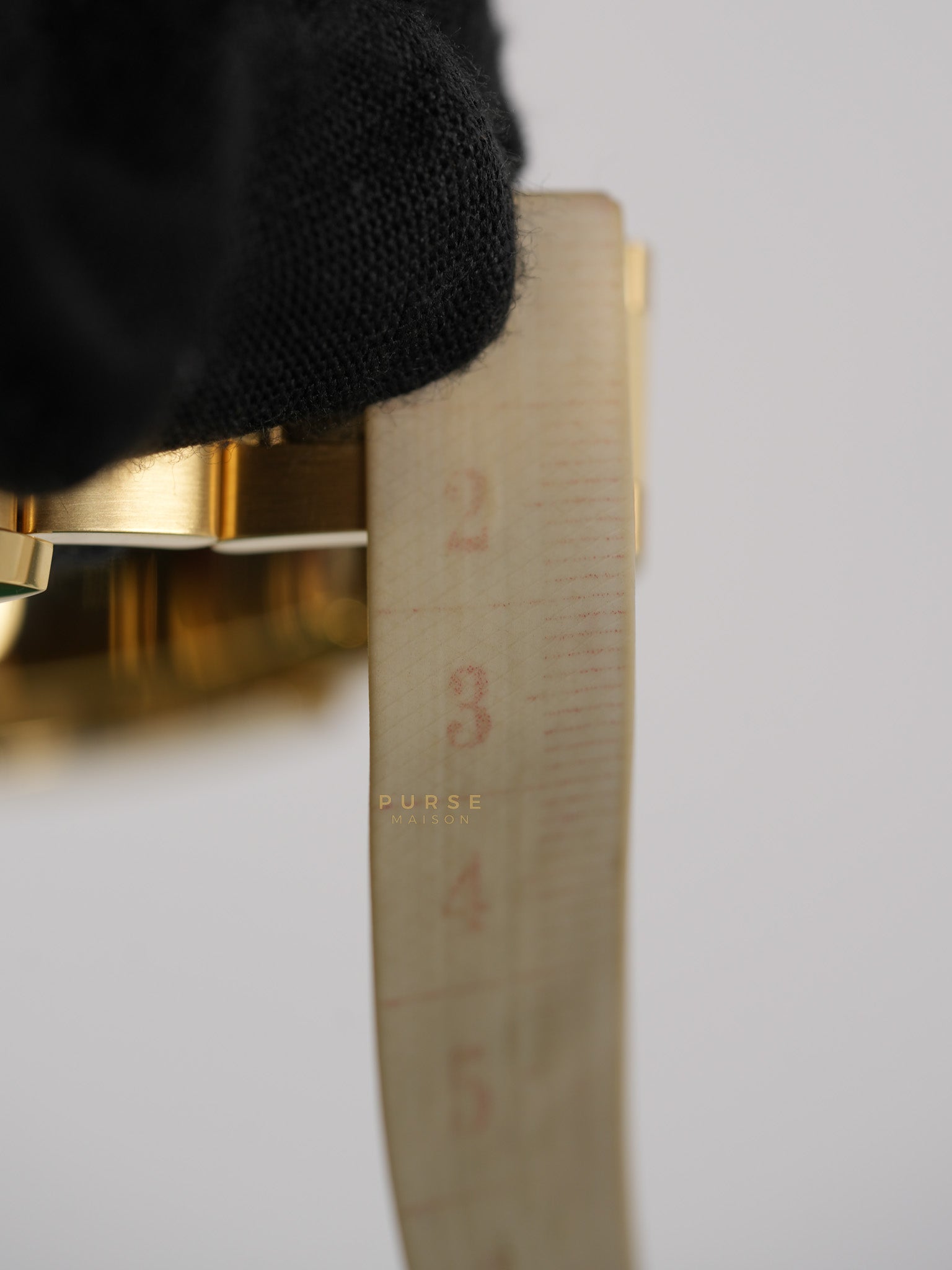 Daytona 40mm Full Gold Stainless Strap (Reference Number 126508) | Purse Maison Luxury Bags Shop