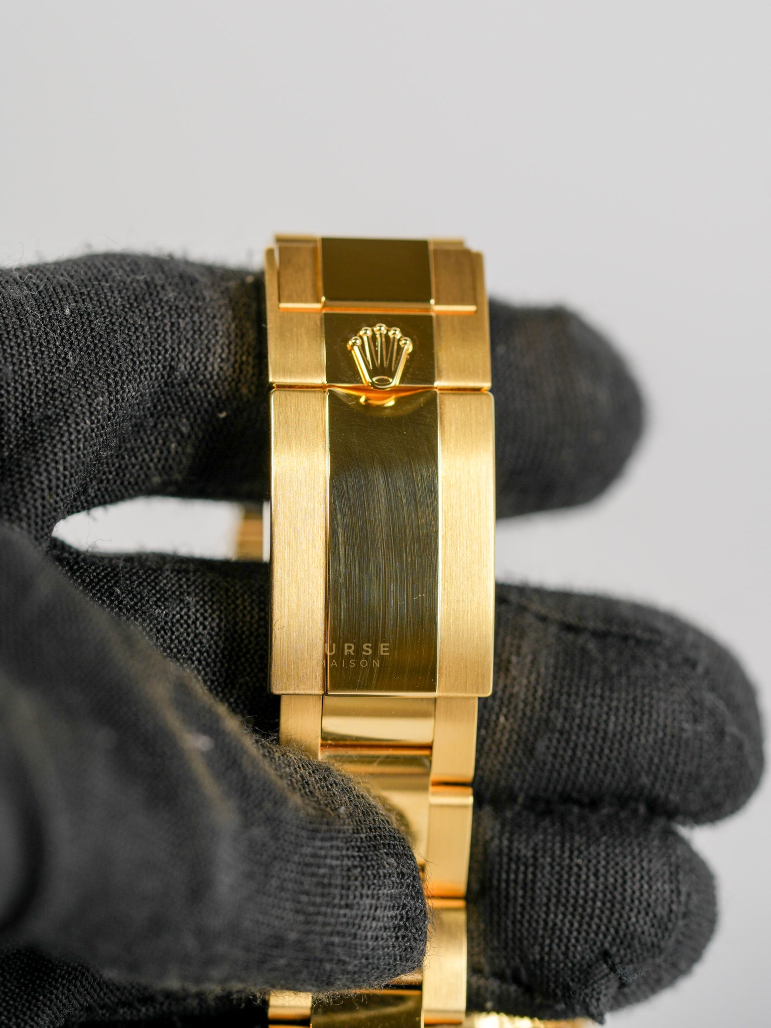 Daytona 40mm Full Gold Stainless Strap (Reference Number 126508) | Purse Maison Luxury Bags Shop