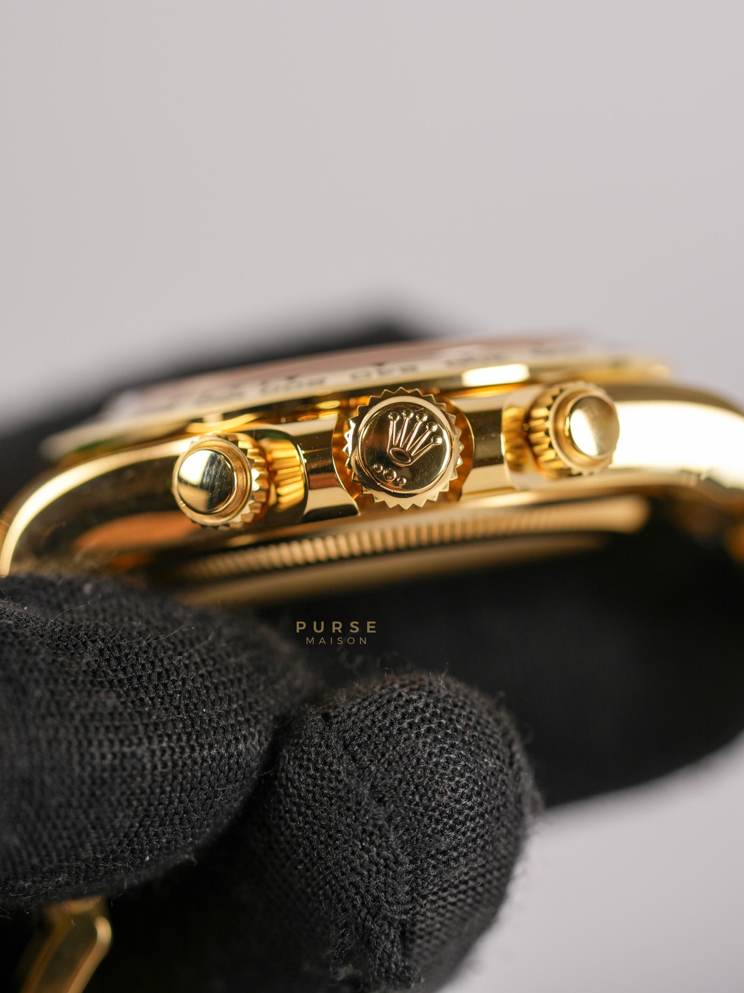 Daytona 40mm Full Gold Stainless Strap (Reference Number 126508) | Purse Maison Luxury Bags Shop