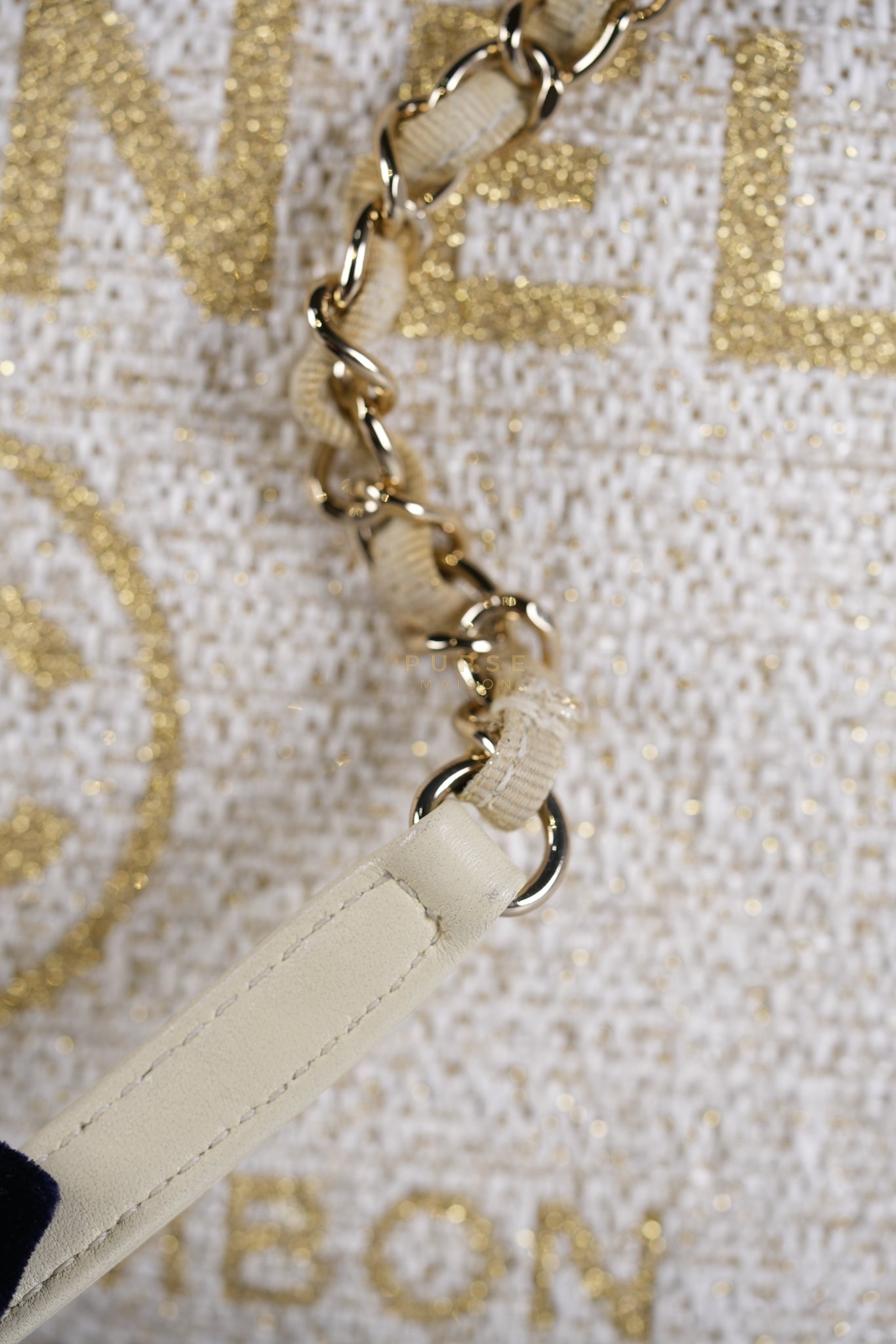 Deauville Medium Tote Bag in Raffia Canvas (Series 31) | Purse Maison Luxury Bags Shop