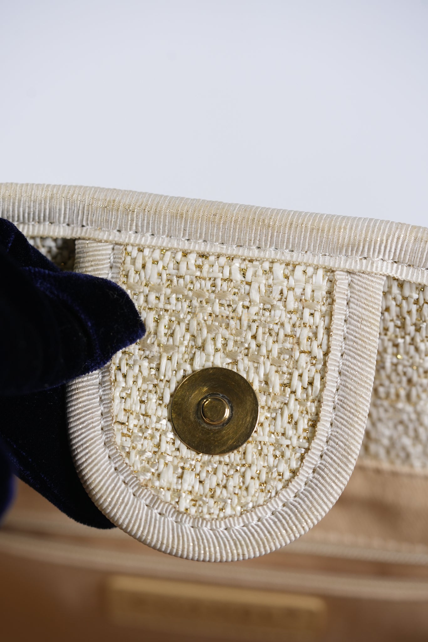 Deauville Medium Tote Bag in Raffia Canvas (Series 31) | Purse Maison Luxury Bags Shop