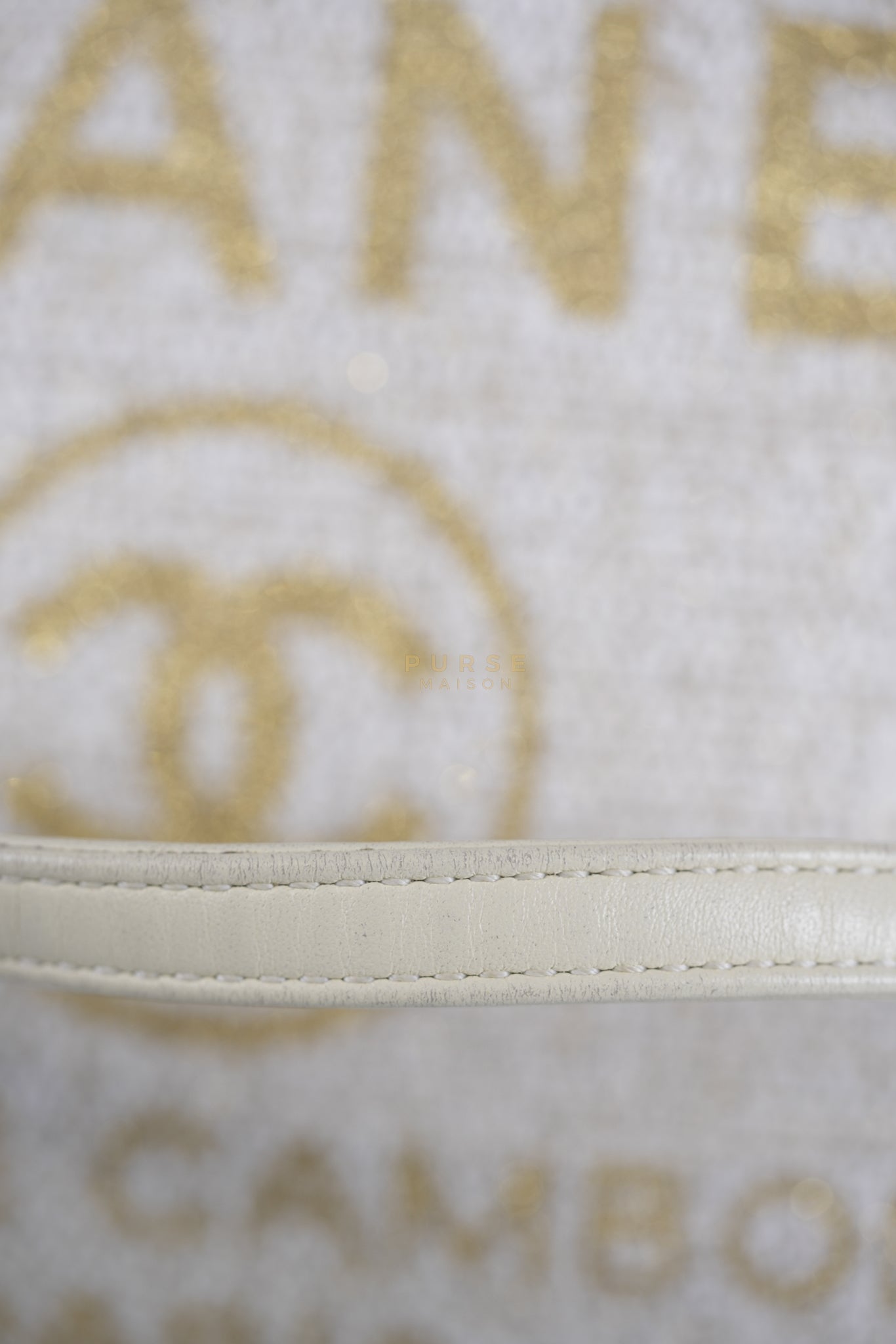 Deauville Medium Tote Bag in Raffia Canvas (Series 31) | Purse Maison Luxury Bags Shop