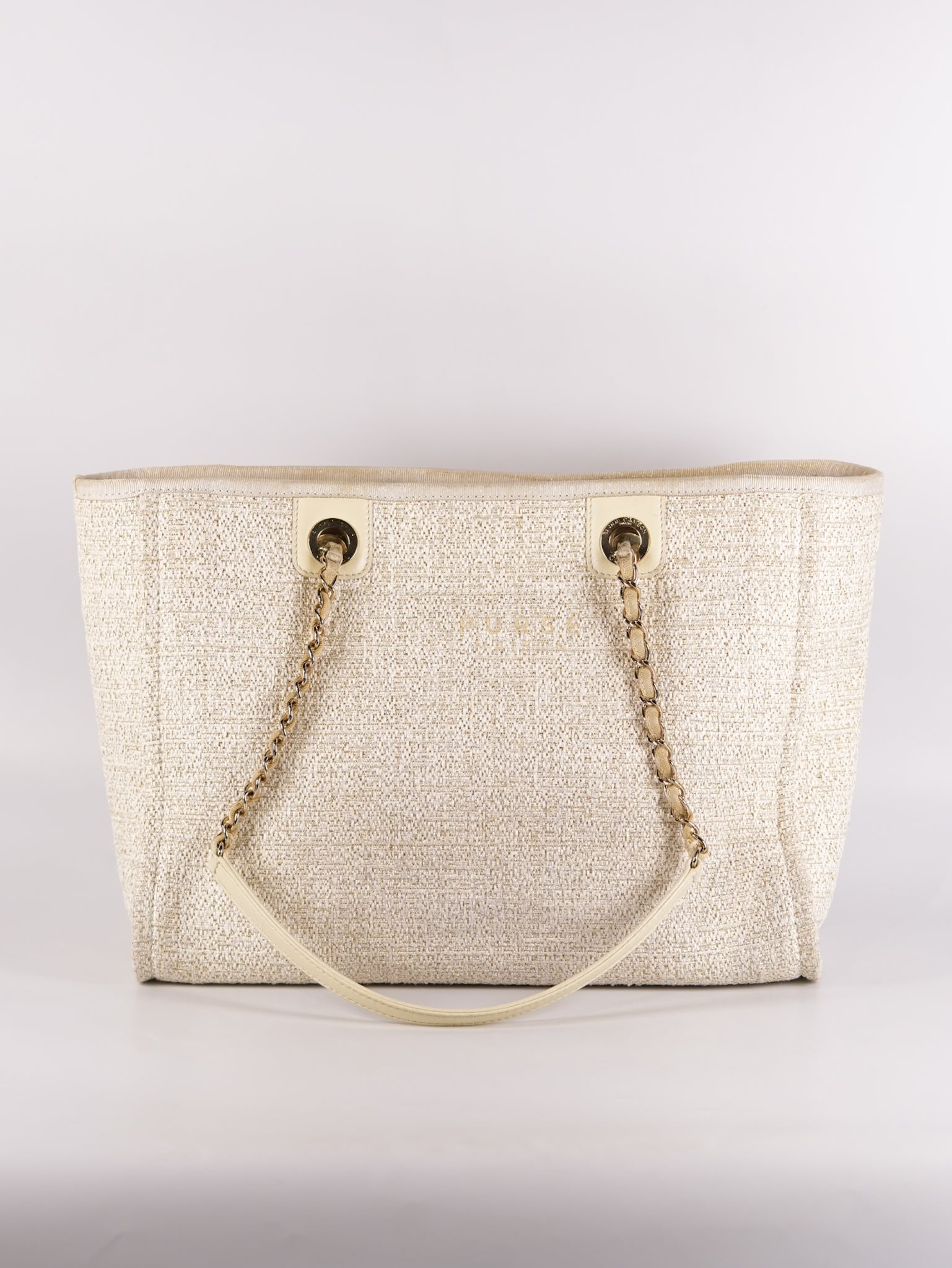 Deauville Medium Tote Bag in Raffia Canvas (Series 31) | Purse Maison Luxury Bags Shop