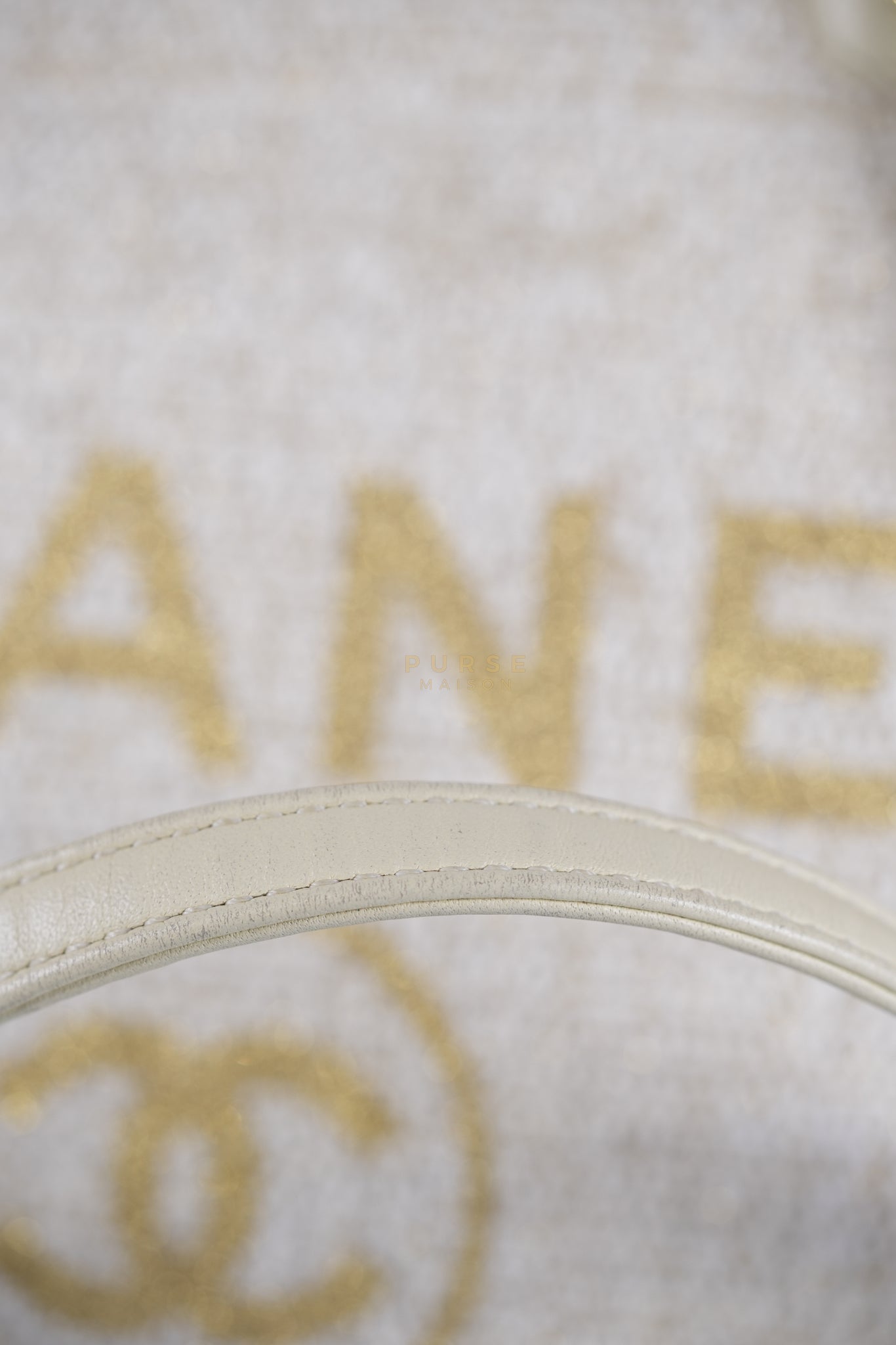 Deauville Medium Tote Bag in Raffia Canvas (Series 31) | Purse Maison Luxury Bags Shop