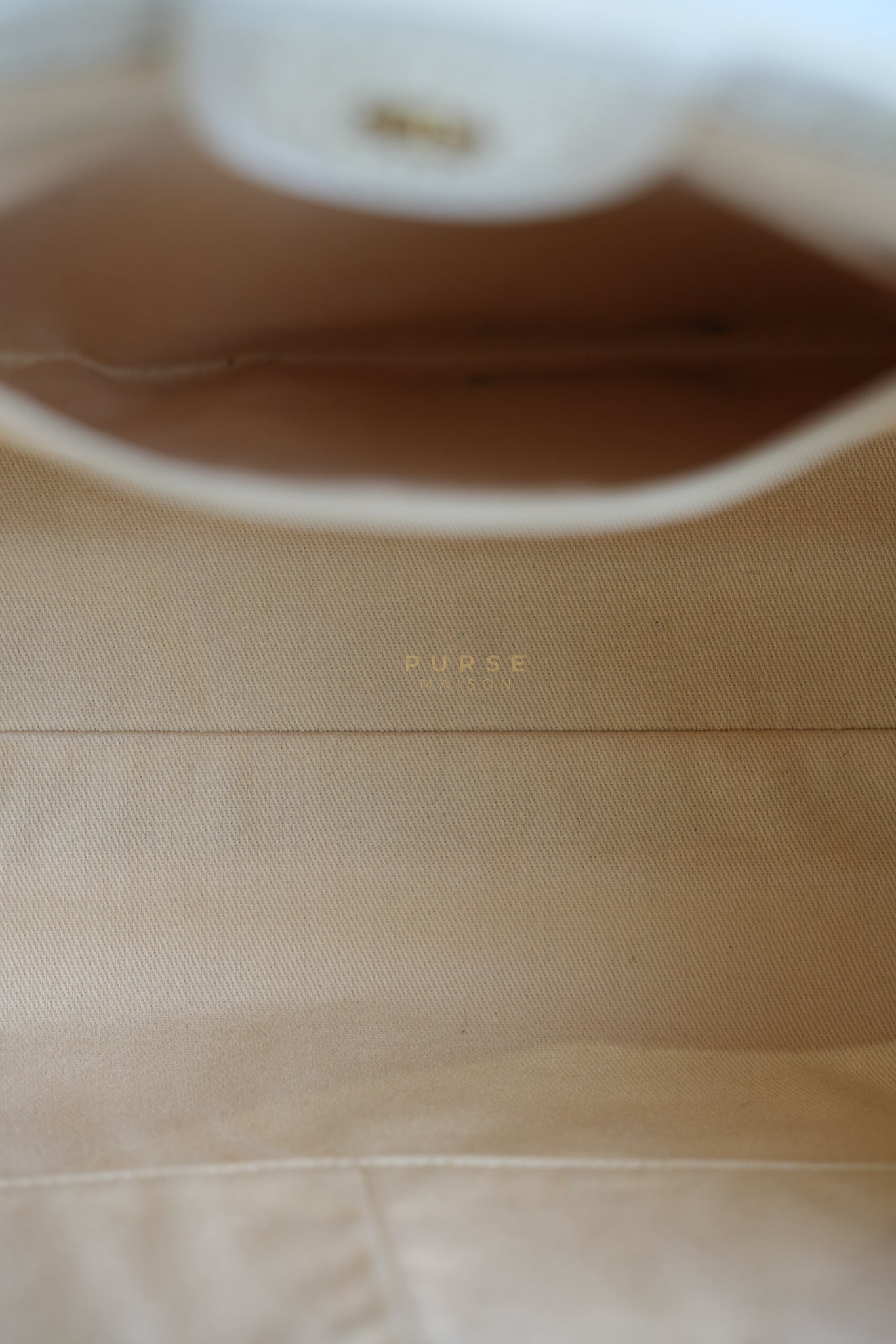 Deauville Medium Tote Bag in Raffia Canvas (Series 31) | Purse Maison Luxury Bags Shop