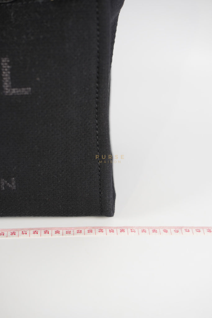 Deauville Tote Bag Black Microchip Large | Purse Maison Luxury Bags Shop