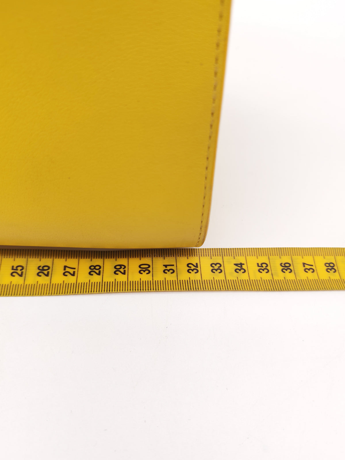 Delvaux Tempete Handbag in Yellow Crisp Calf Leather and Gold Hardware | Purse Maison Luxury Bags Shop