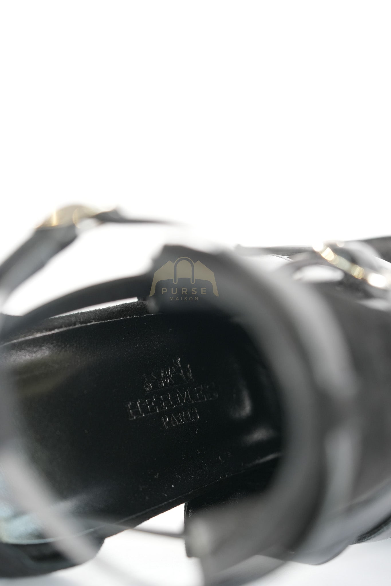 Desir High Heels Sandals in Black Size 38 (22cm) | Purse Maison Luxury Bags Shop