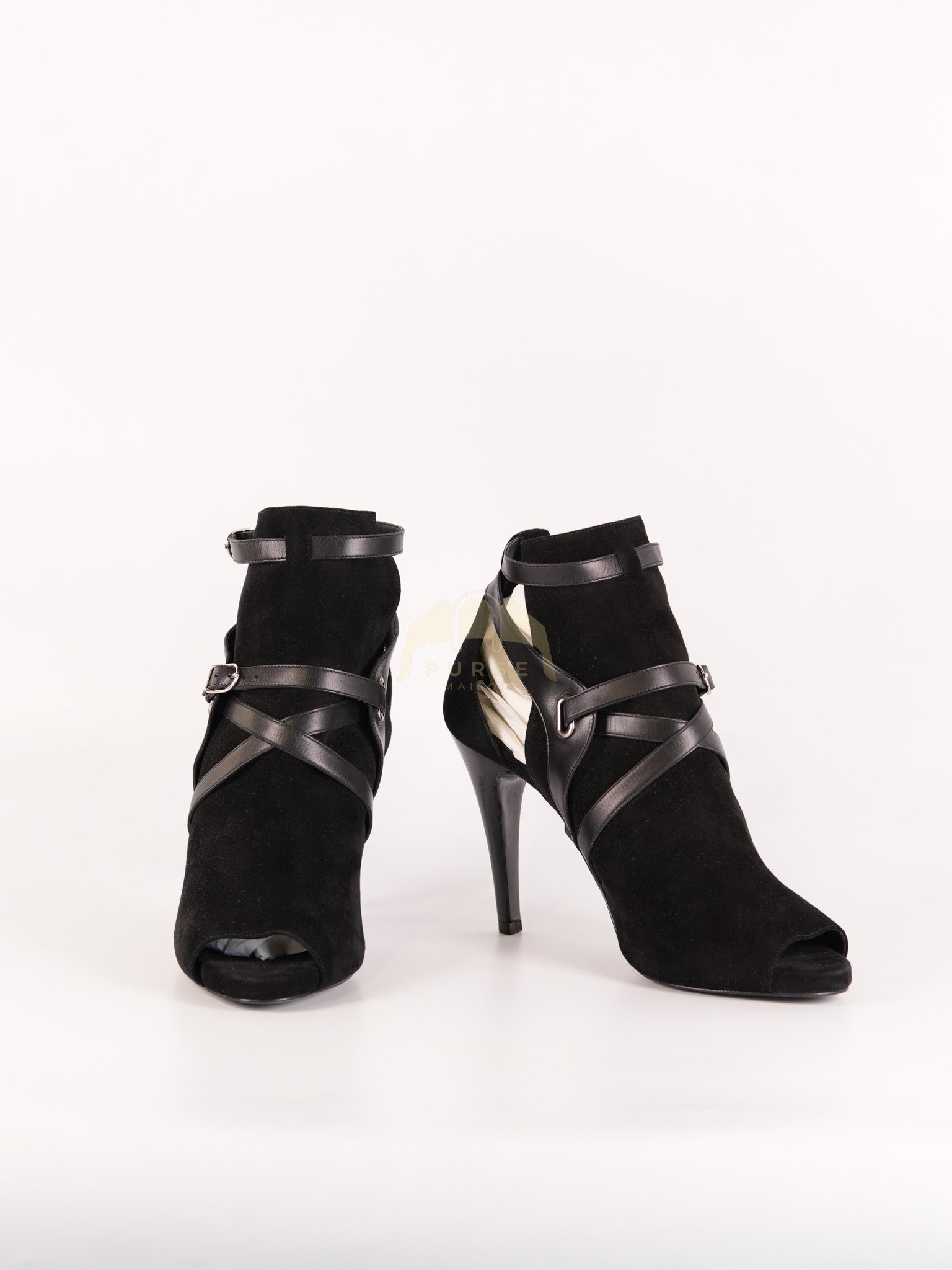Desir High Heels Sandals in Black Size 38 (22cm) | Purse Maison Luxury Bags Shop