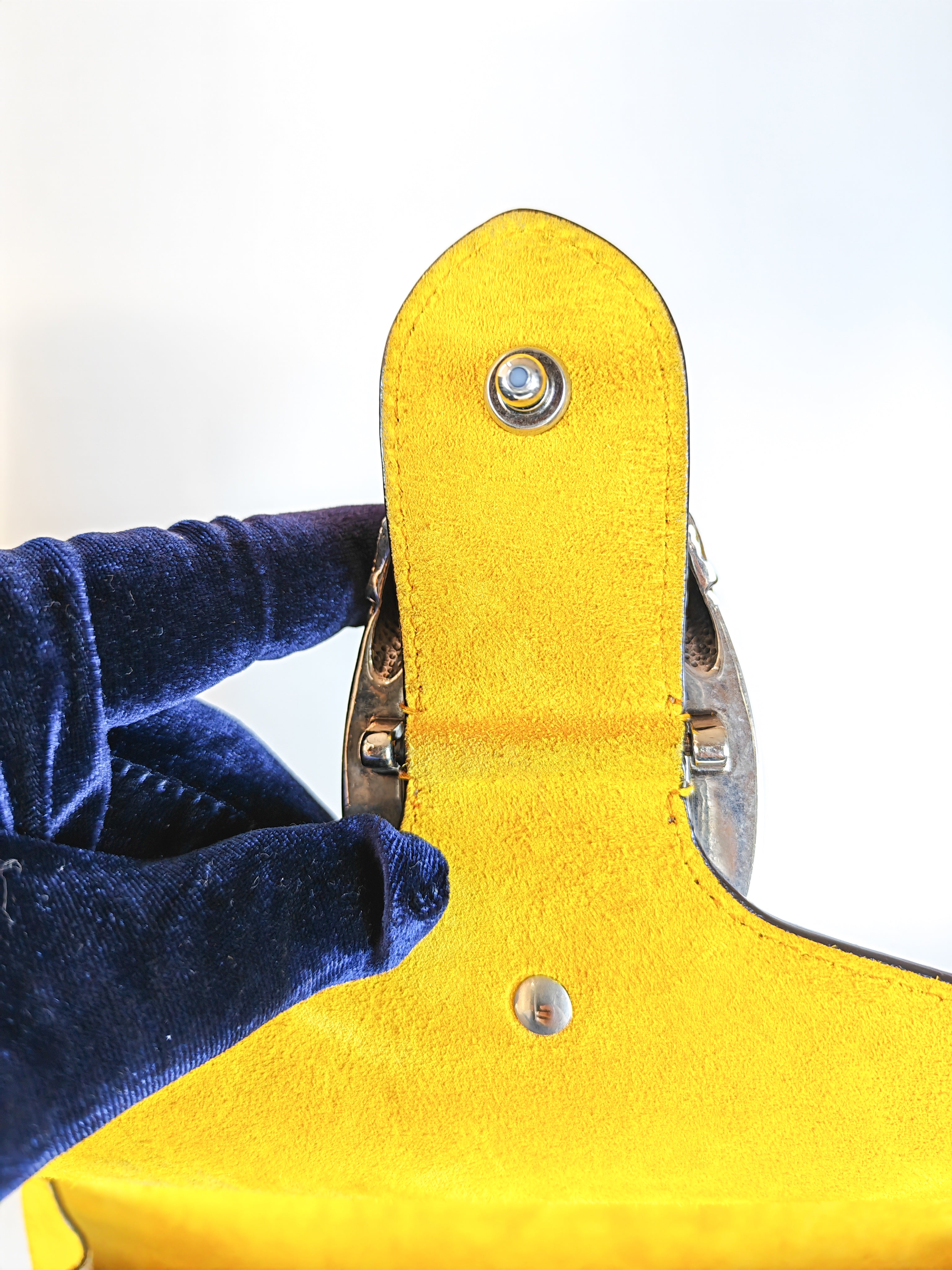 Dionysus Large Shoulder Bag with Yellow Suede and Supreme Canvas | Purse Maison Luxury Bags Shop