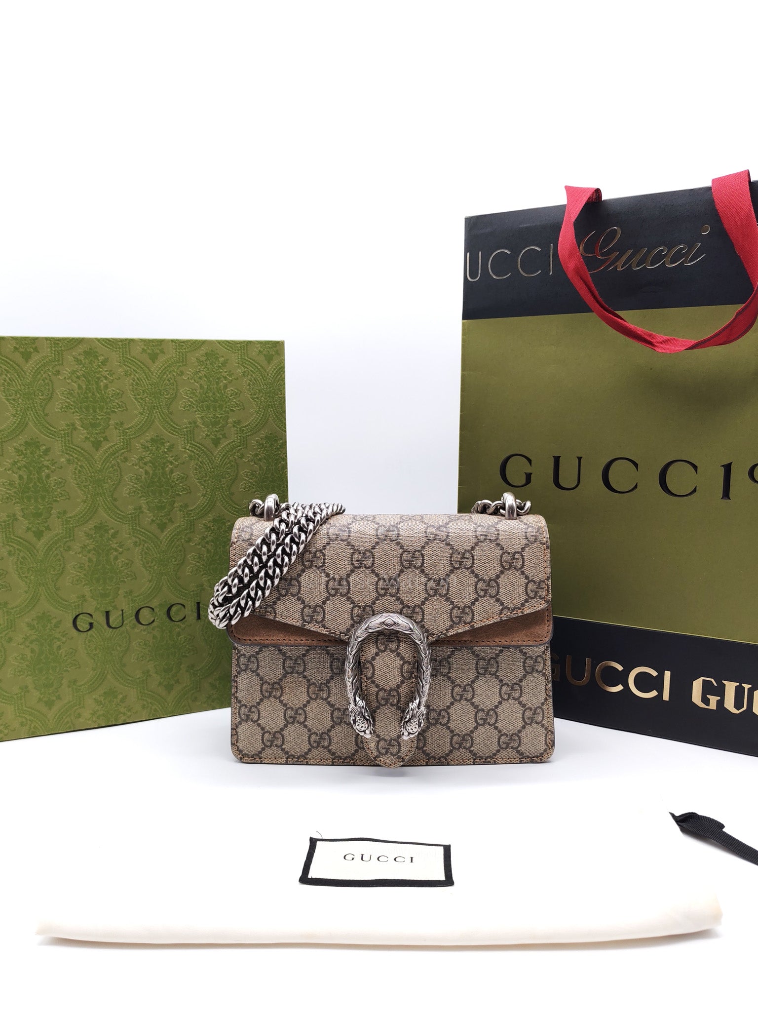 Dionysus Mini GG Supreme Coated Canvas | Purse Maison Luxury Bags Shop