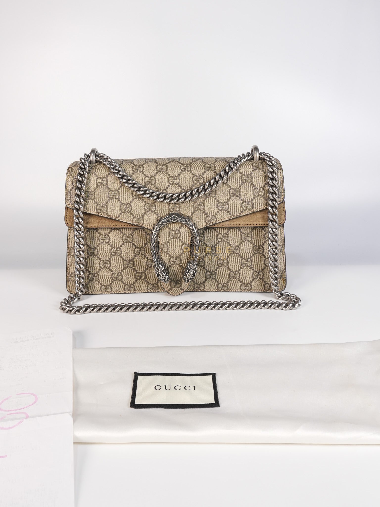 Dionysus Small in GG Supreme Canvas | Purse Maison Luxury Bags Shop