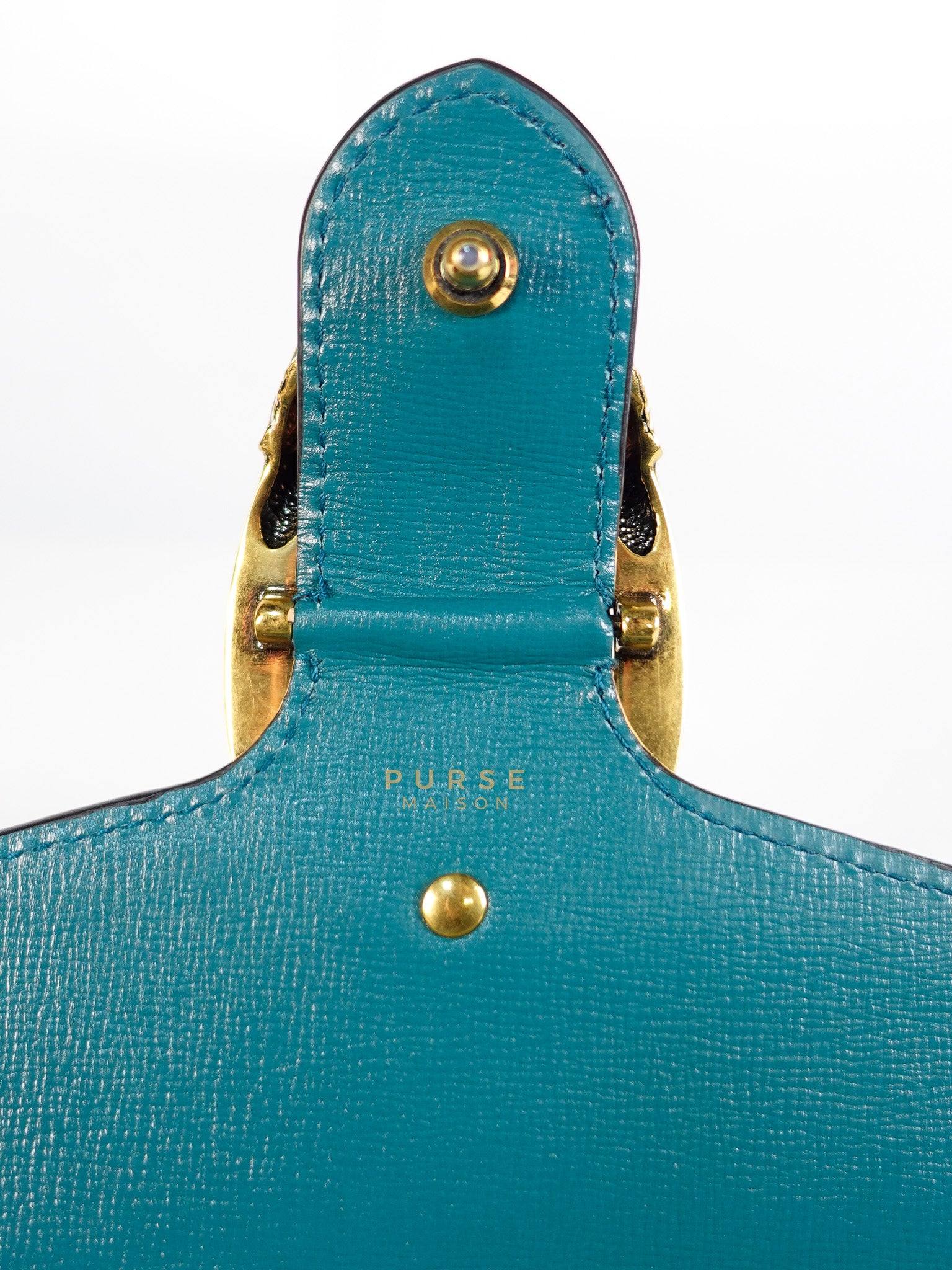 Dionysus Small Shoulder Bag in Blue & Green Silver Hardware | Purse Maison Luxury Bags Shop