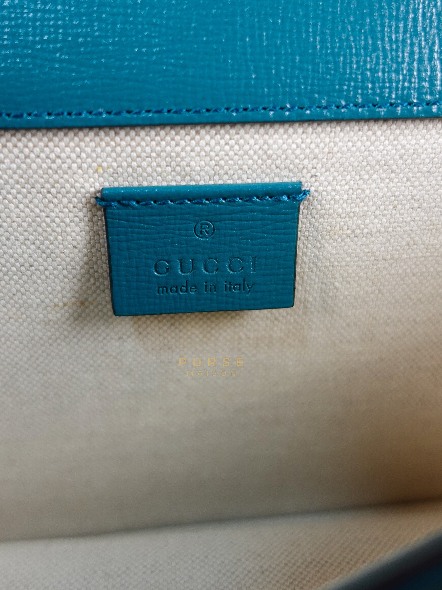 Dionysus Small Shoulder Bag in Blue & Green Silver Hardware | Purse Maison Luxury Bags Shop