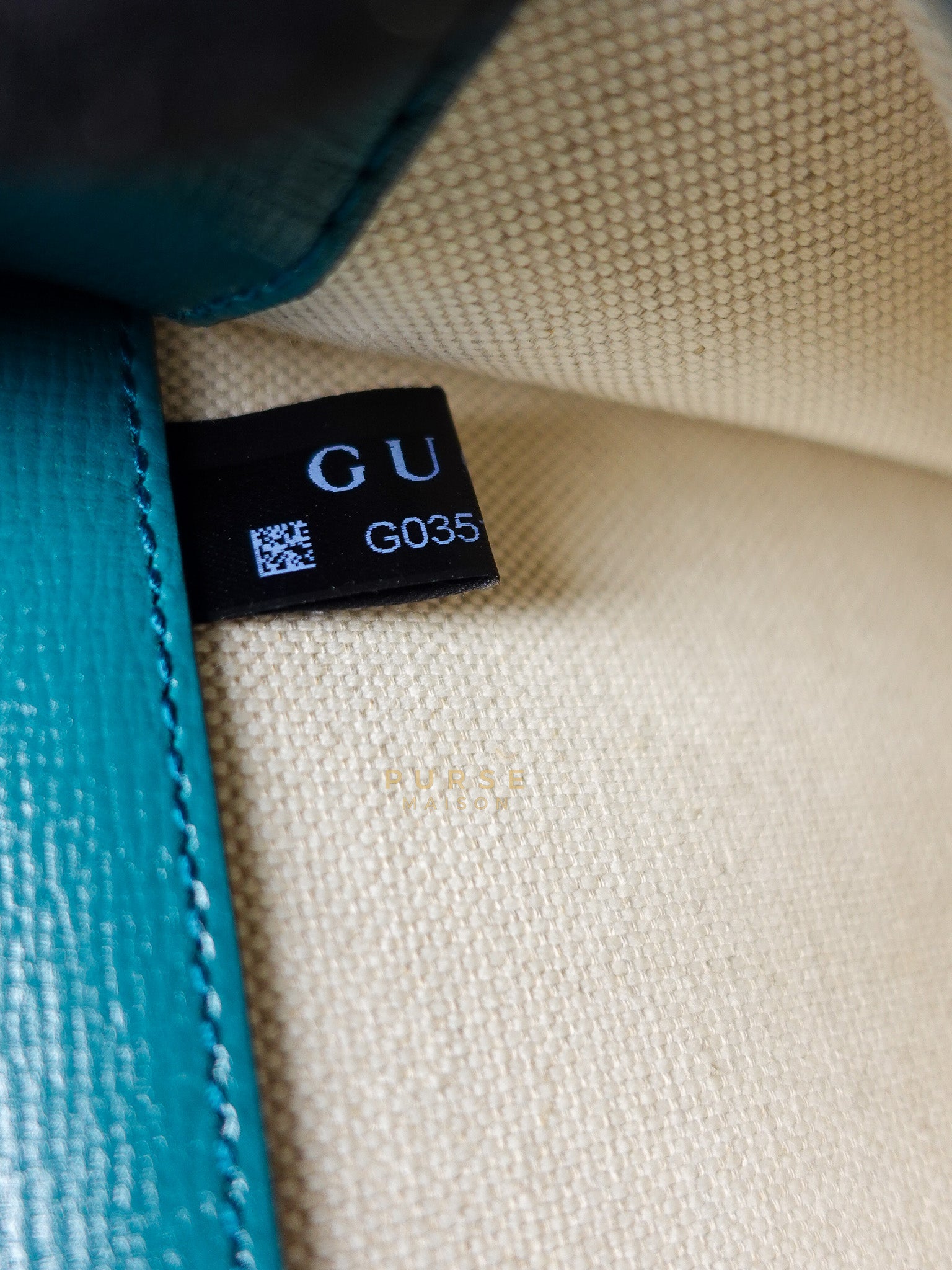 Dionysus Small Shoulder Bag in Blue & Green Silver Hardware | Purse Maison Luxury Bags Shop