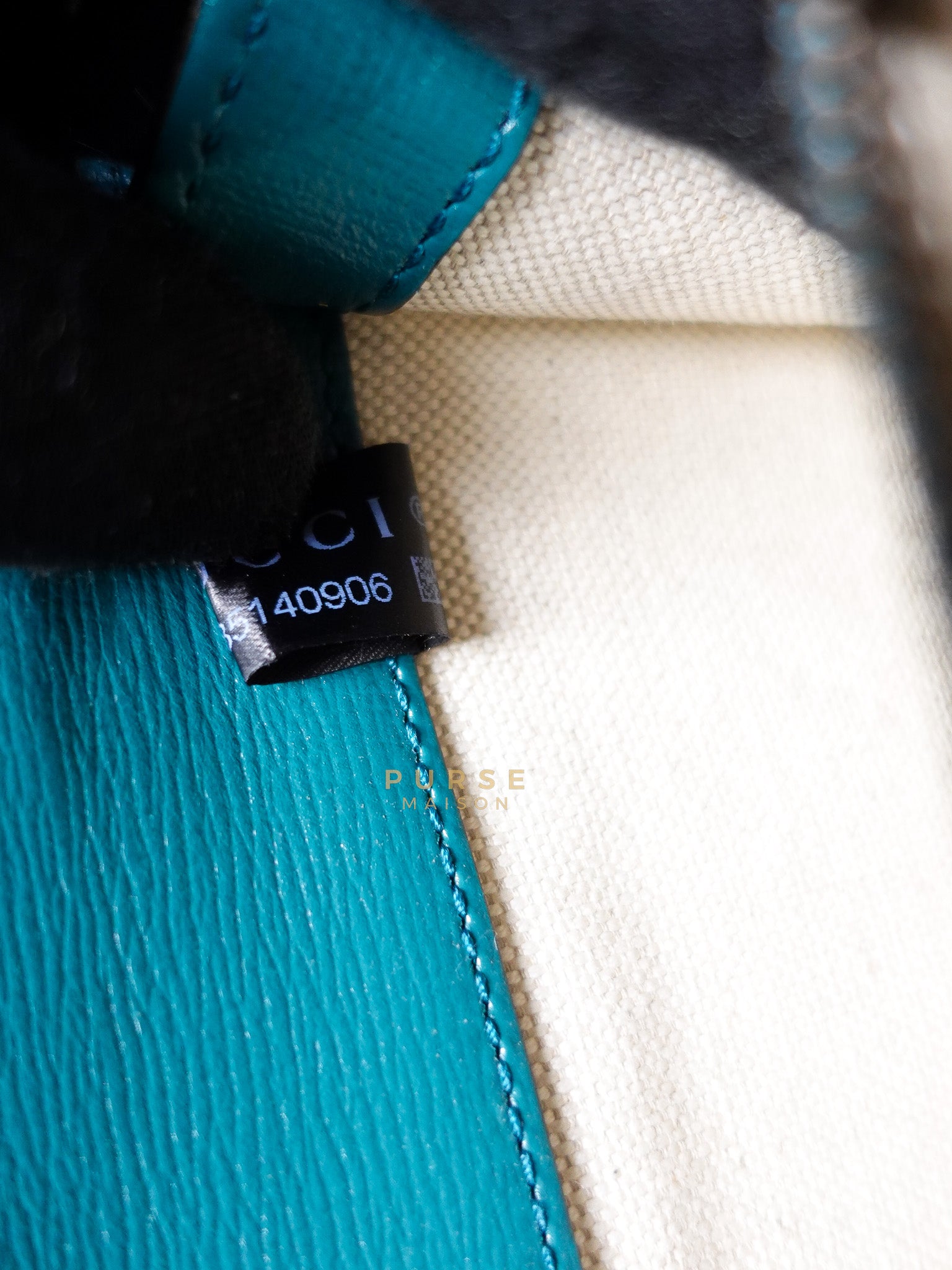 Dionysus Small Shoulder Bag in Blue & Green Silver Hardware | Purse Maison Luxury Bags Shop