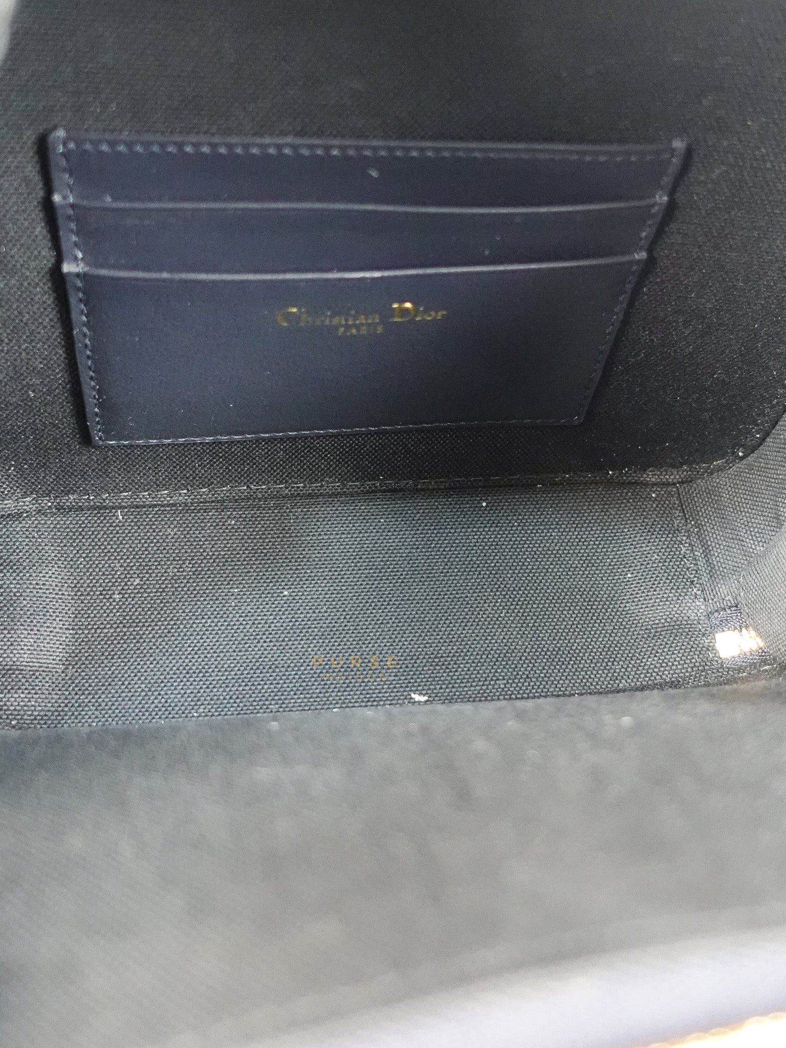 Dior 30 Montaigne Box Bag Small in Blue Oblique Jacquard & Gold Hardware | Purse Maison Luxury Bags Shop