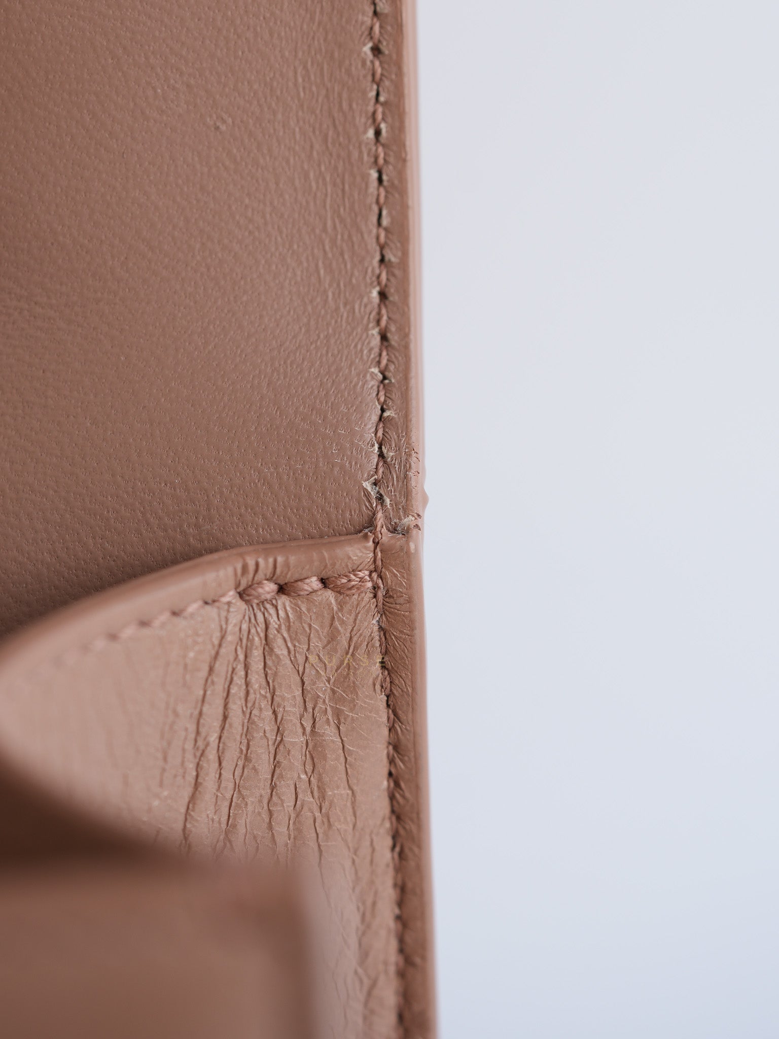 Dior 30 Montiage Flap in Beige Crinkled Leather | Purse Maison Luxury Bags Shop