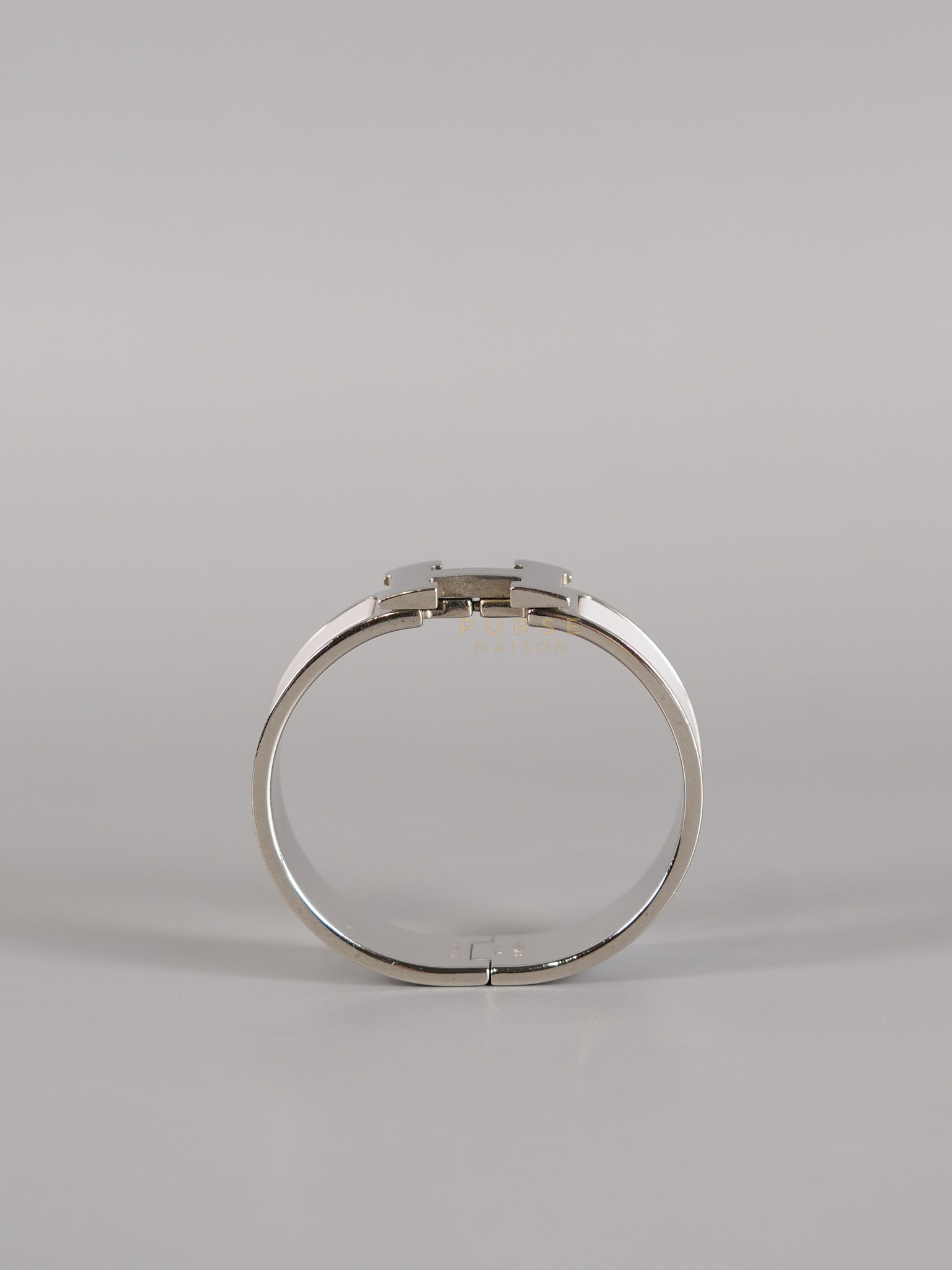 Clic Clac H Bangle PM White