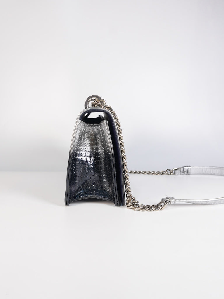 Diorama Silver and Black Crossbody Bag | Purse Maison Luxury Bags Shop