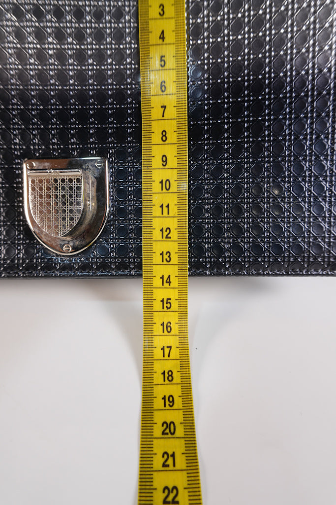 Diorama Silver and Black Crossbody Bag | Purse Maison Luxury Bags Shop