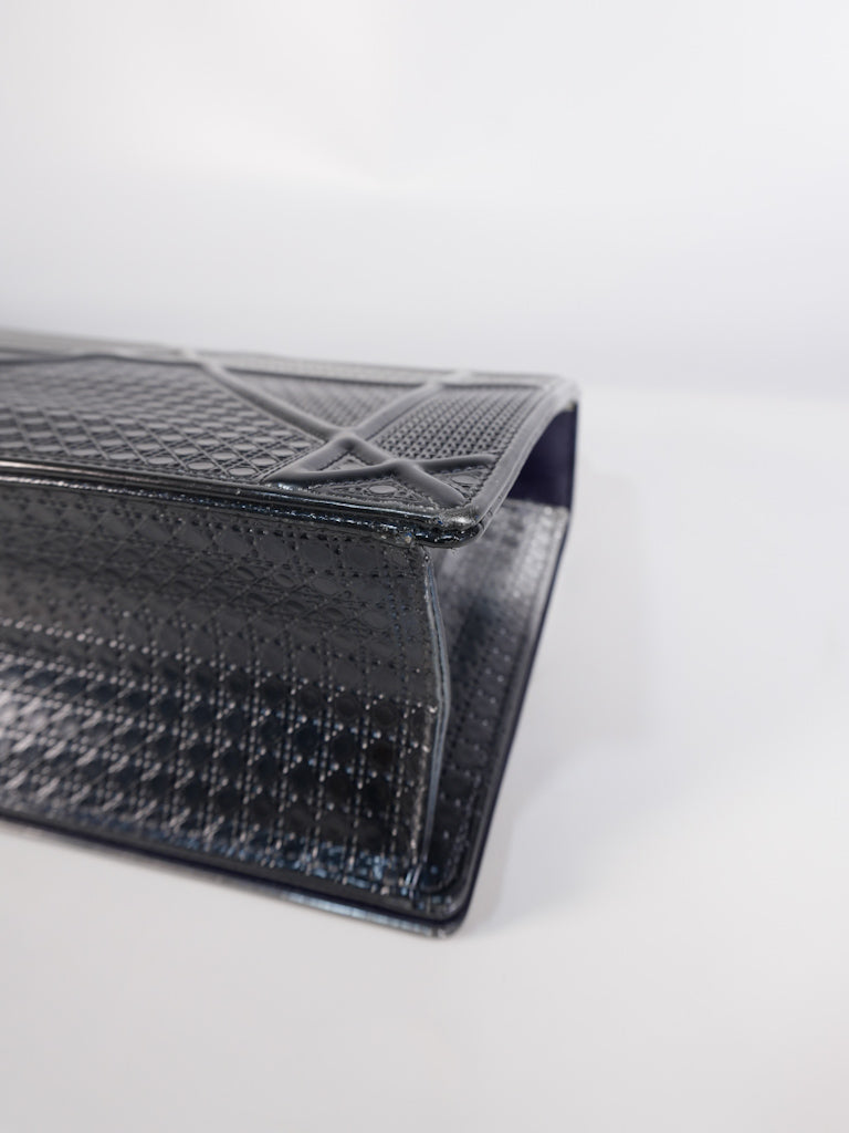 Diorama Silver and Black Crossbody Bag | Purse Maison Luxury Bags Shop