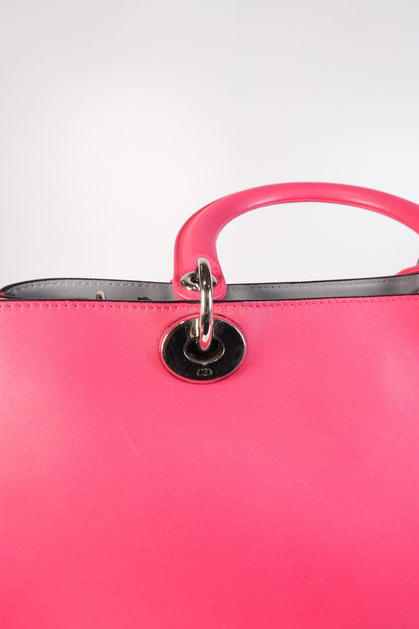 Diorissimo Medium in Pink Calfskin Leather Shoulder Bag | Purse Maison Luxury Bags Shop